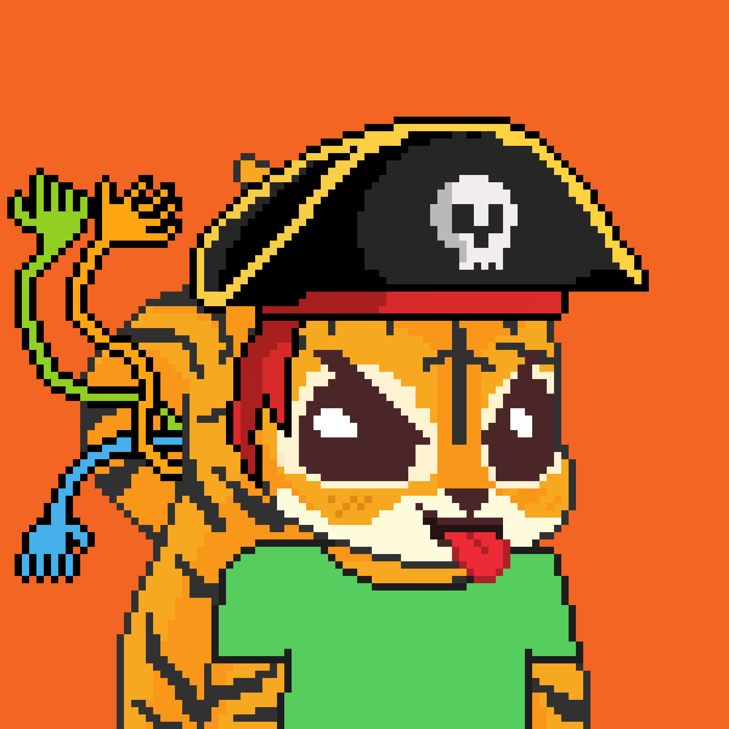 Pixel Squirrels #66 NFT on Algorand