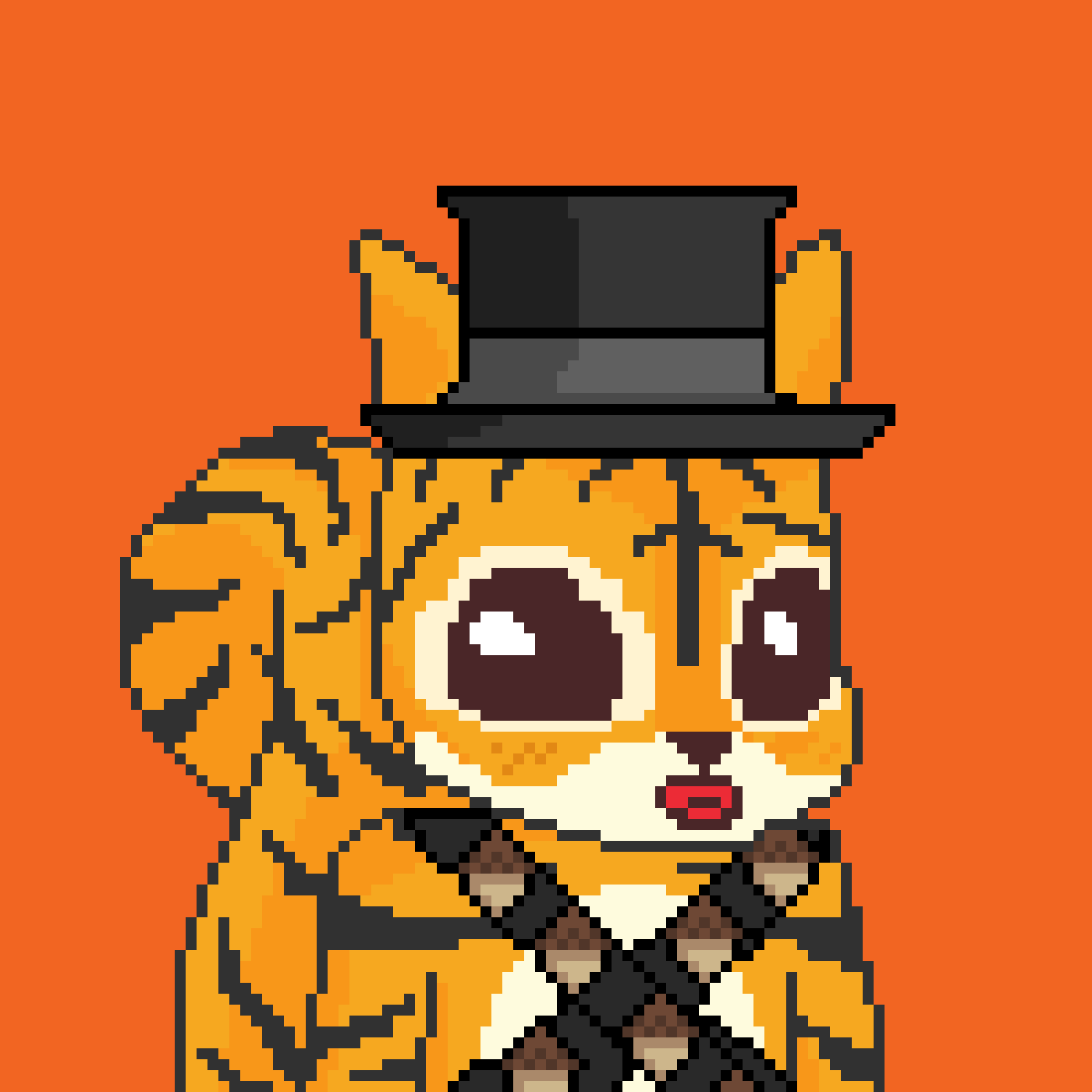 Pixel Squirrels #6608 NFT on Algorand