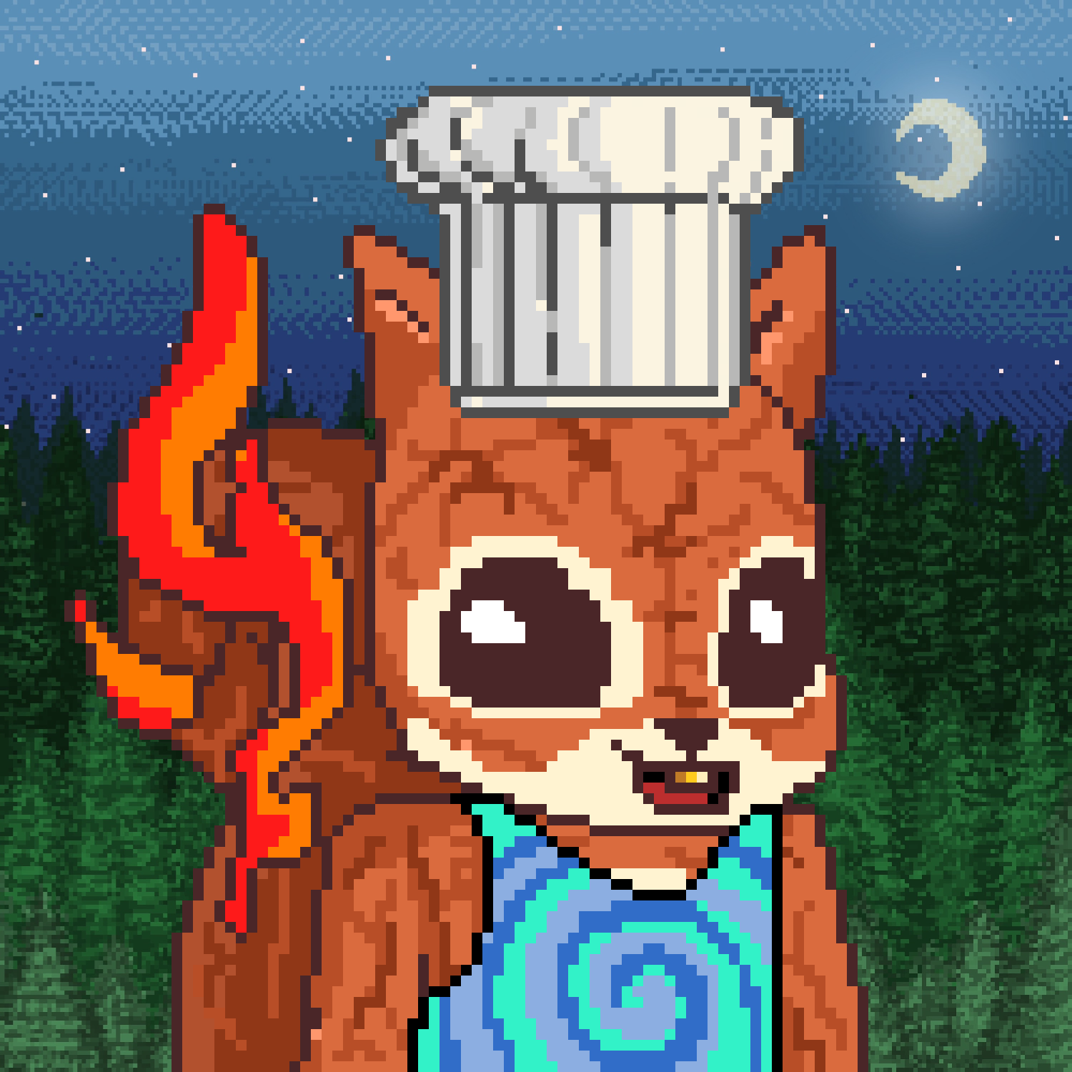 Pixel Squirrels #6612 NFT on Algorand