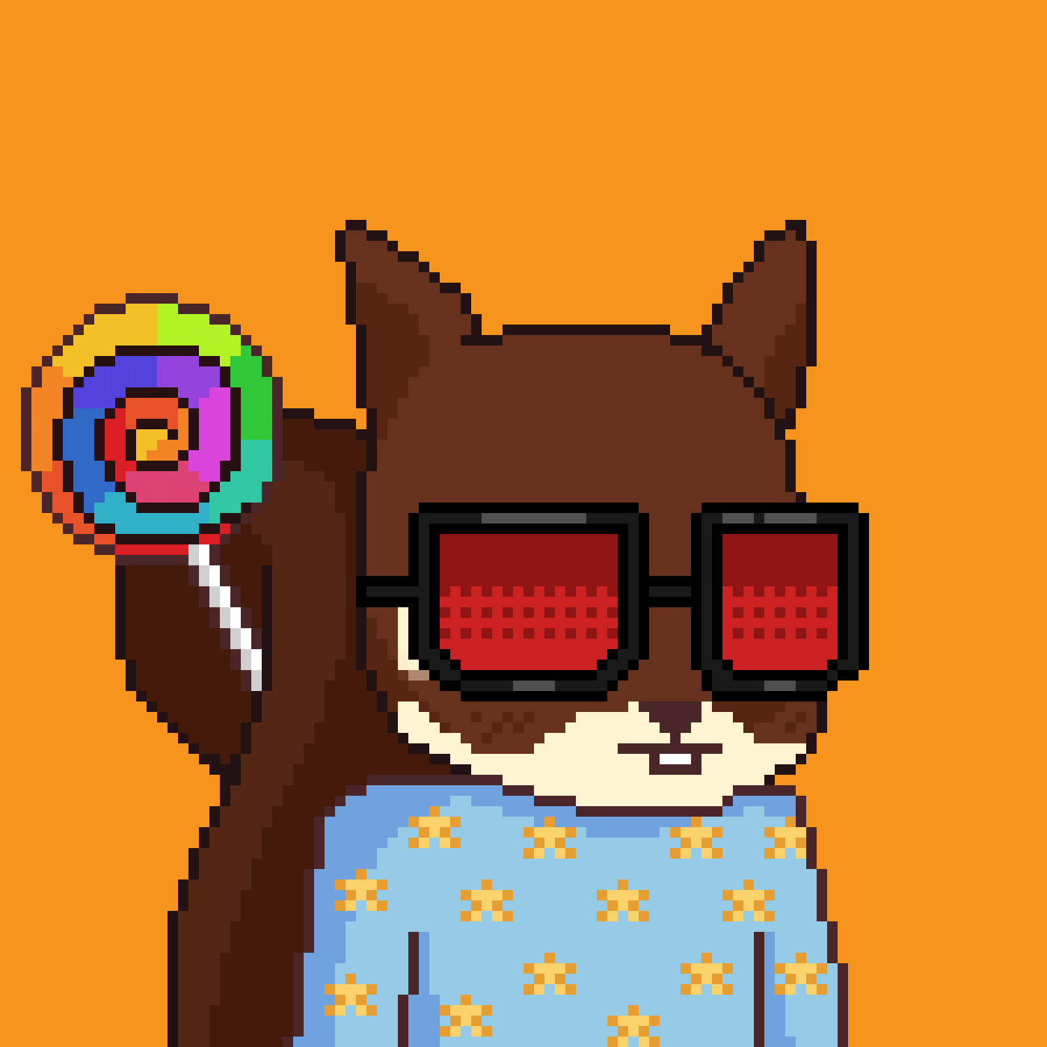 Pixel Squirrels #6617 NFT on Algorand