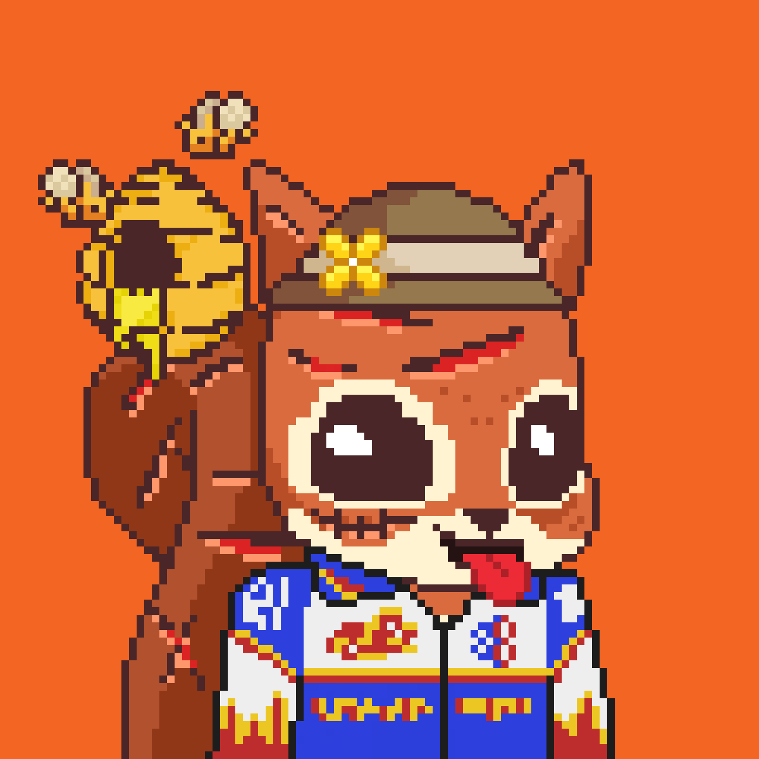 Pixel Squirrels #662 NFT on Algorand