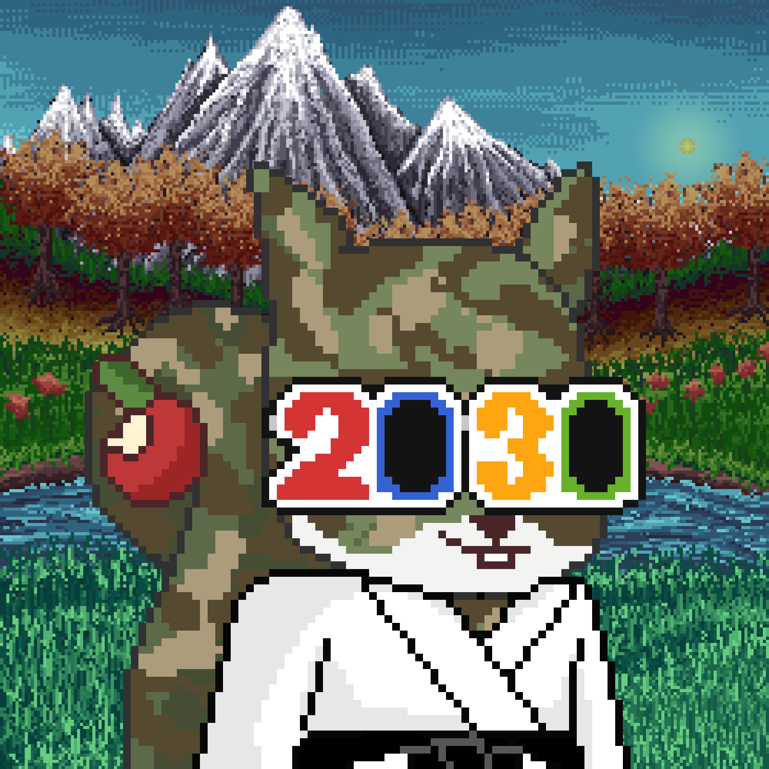 Pixel Squirrels #6626 NFT on Algorand