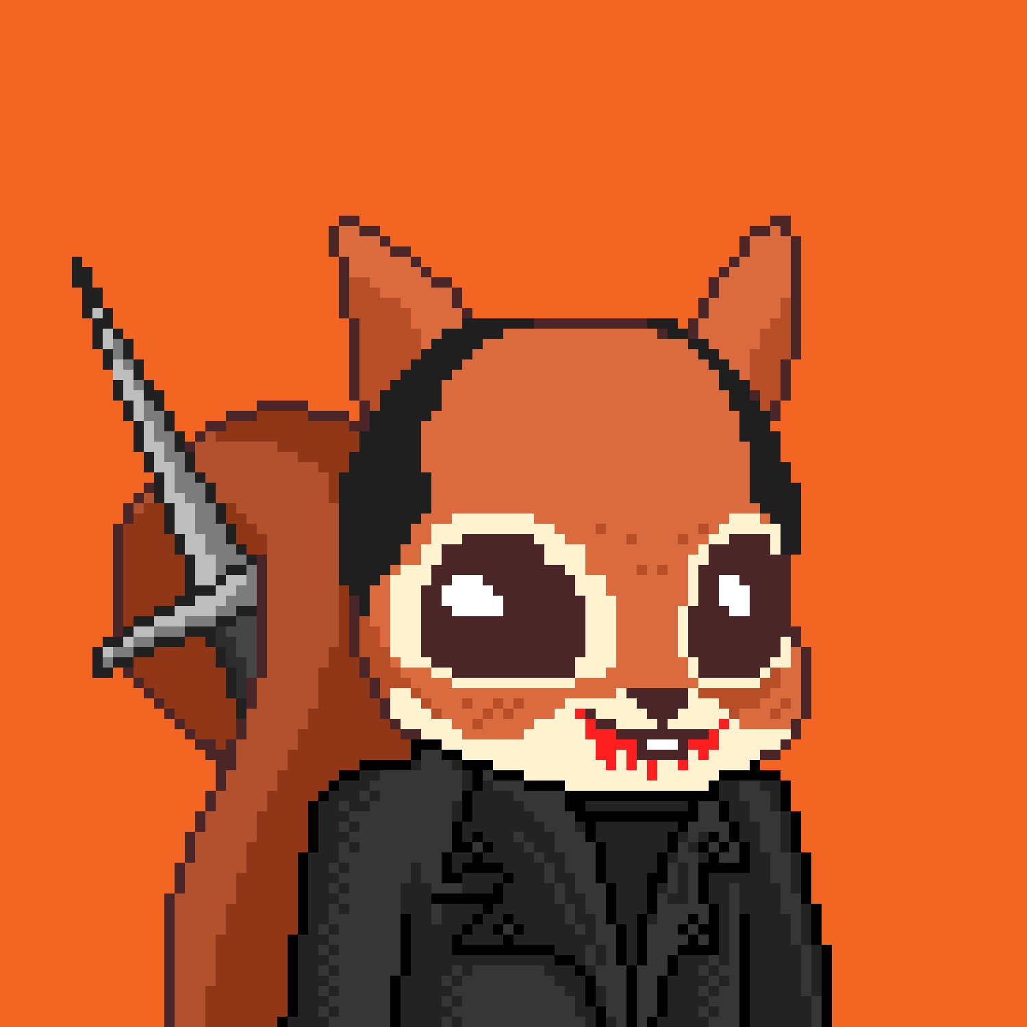 Pixel Squirrels #6629 NFT on Algorand