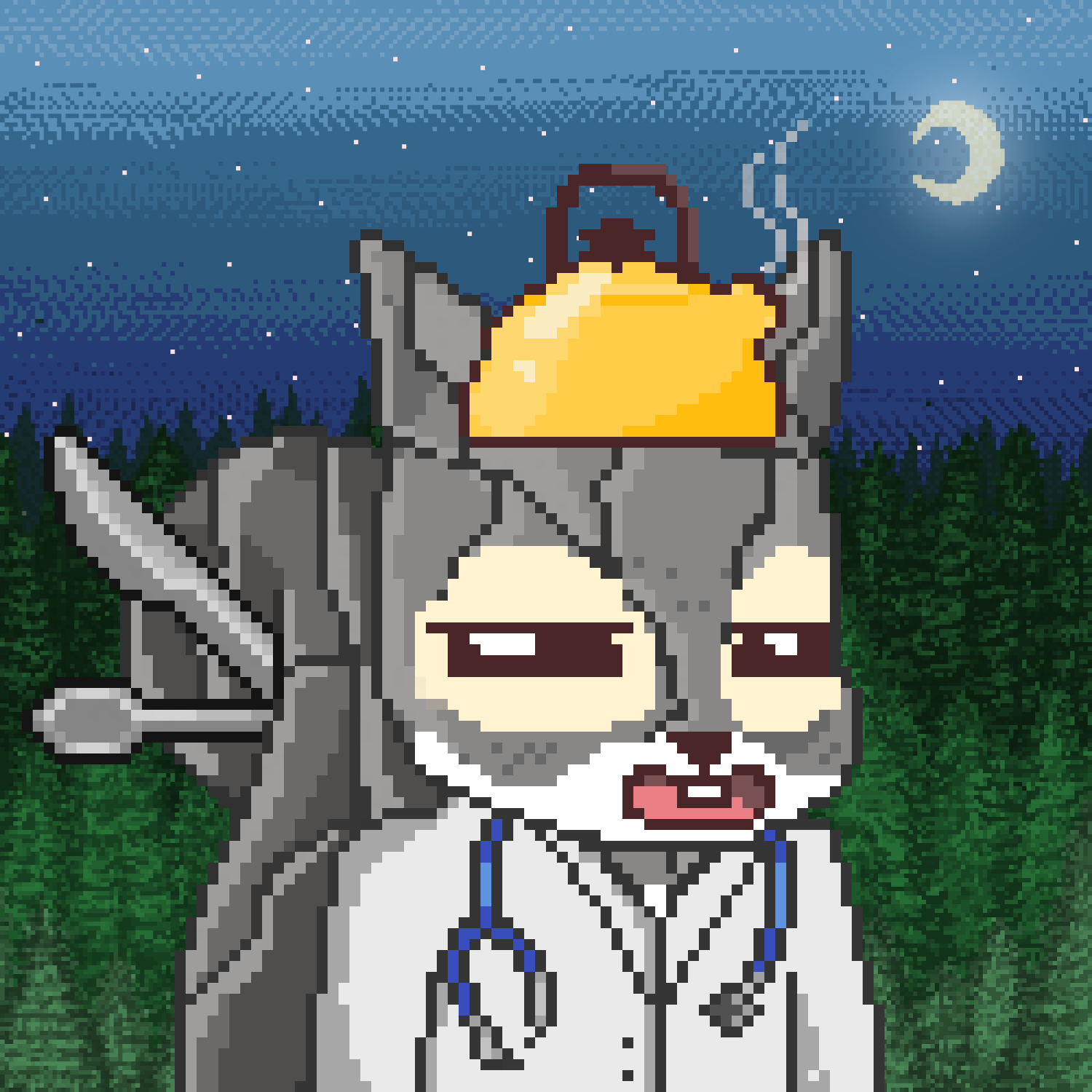 Pixel Squirrels #663 NFT on Algorand