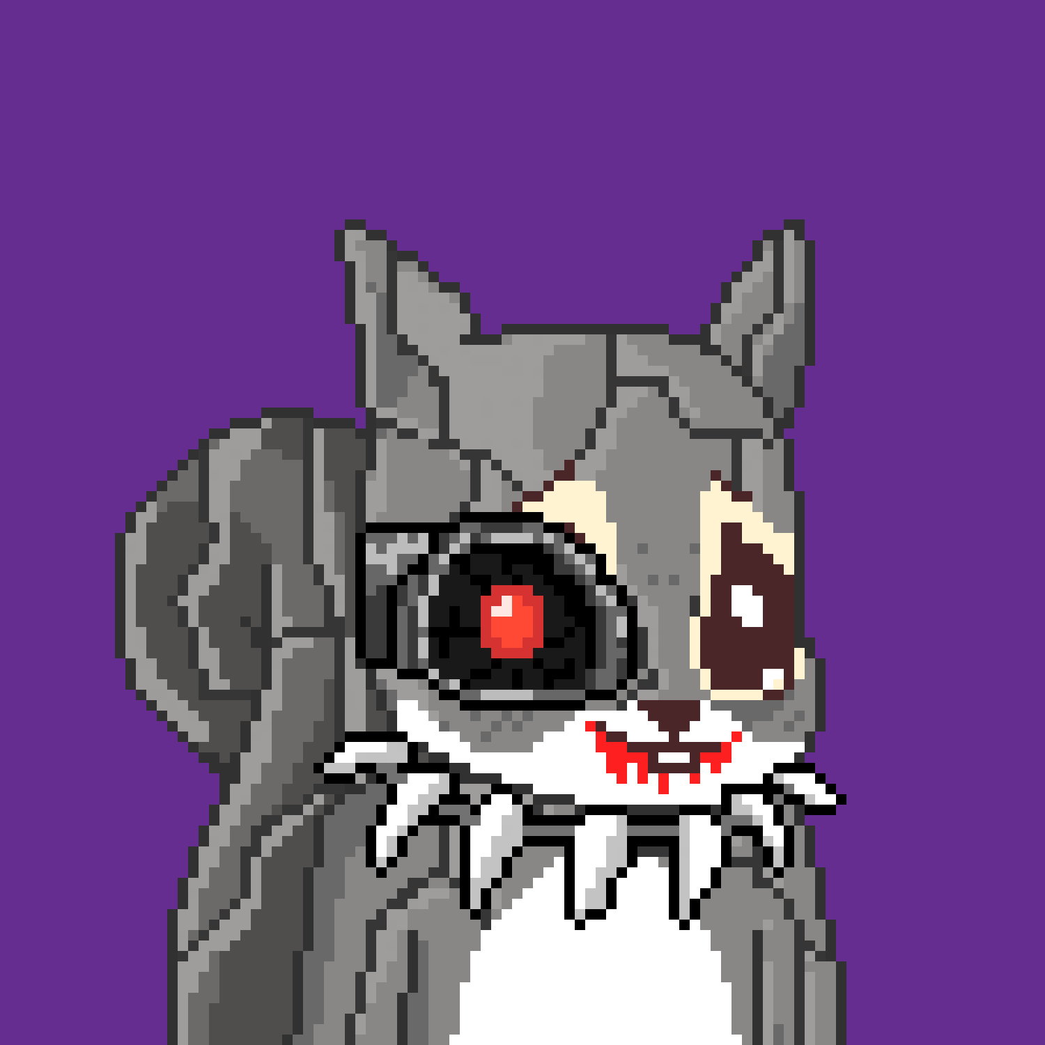 Pixel Squirrels #6634 NFT on Algorand