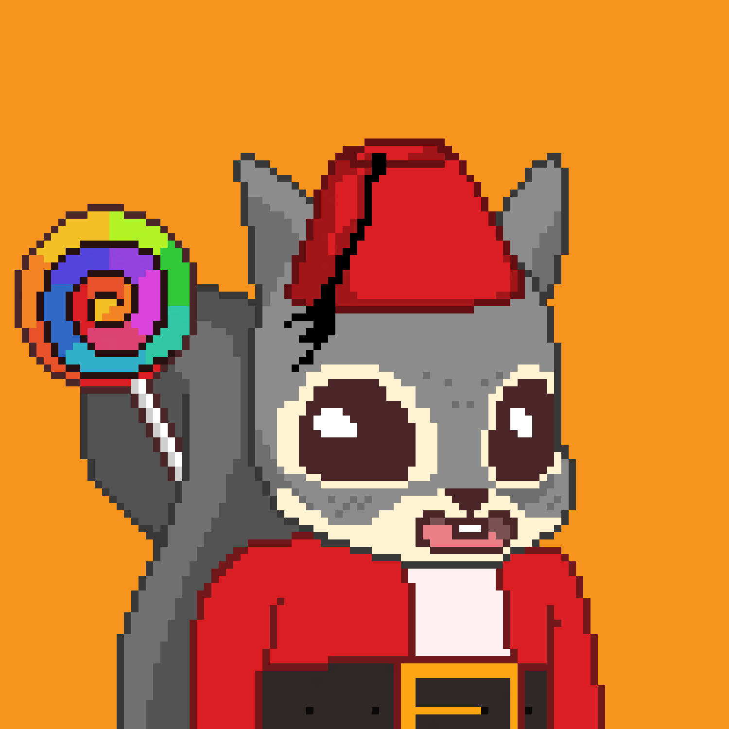 Pixel Squirrels #6644 NFT on Algorand