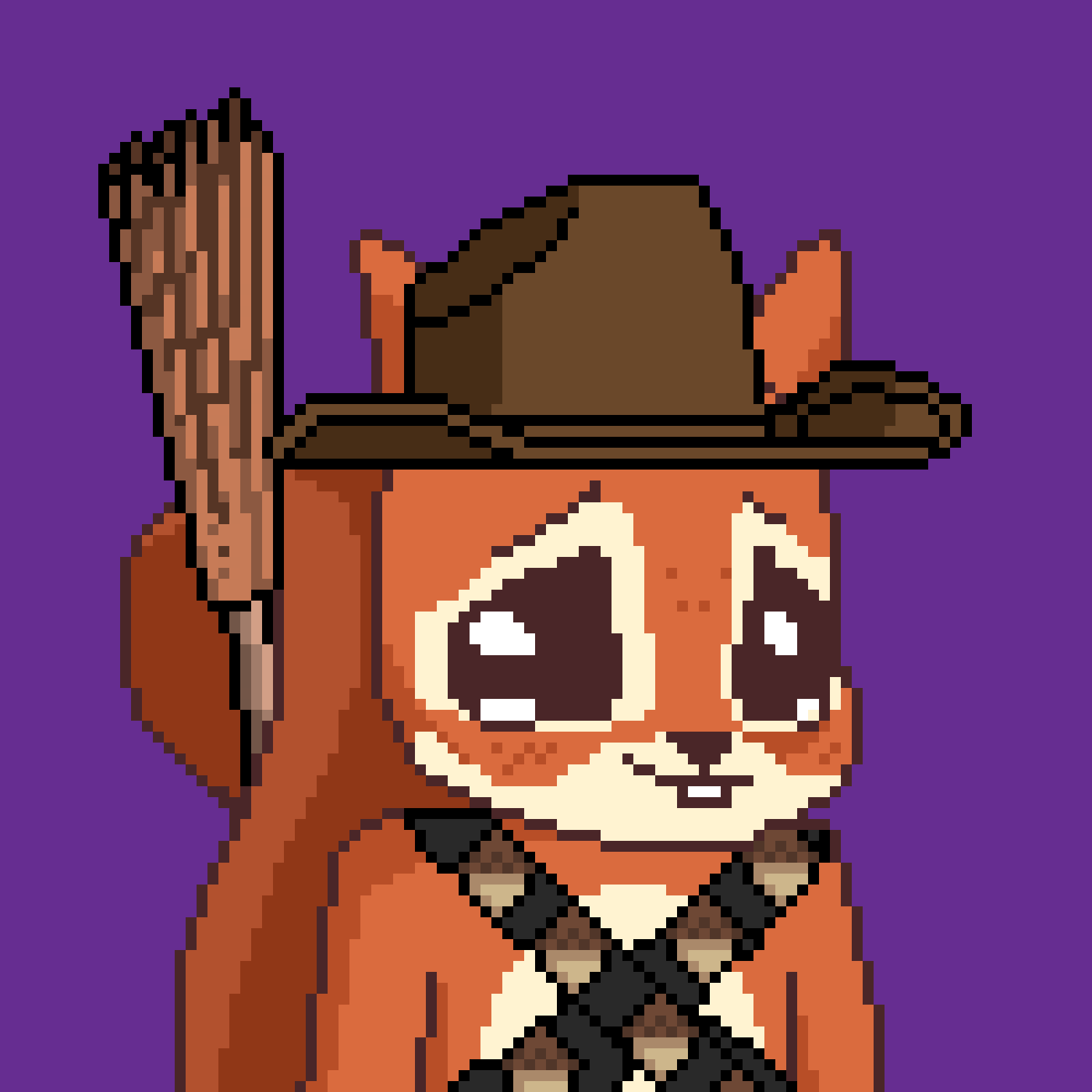 Pixel Squirrels #665 NFT on Algorand