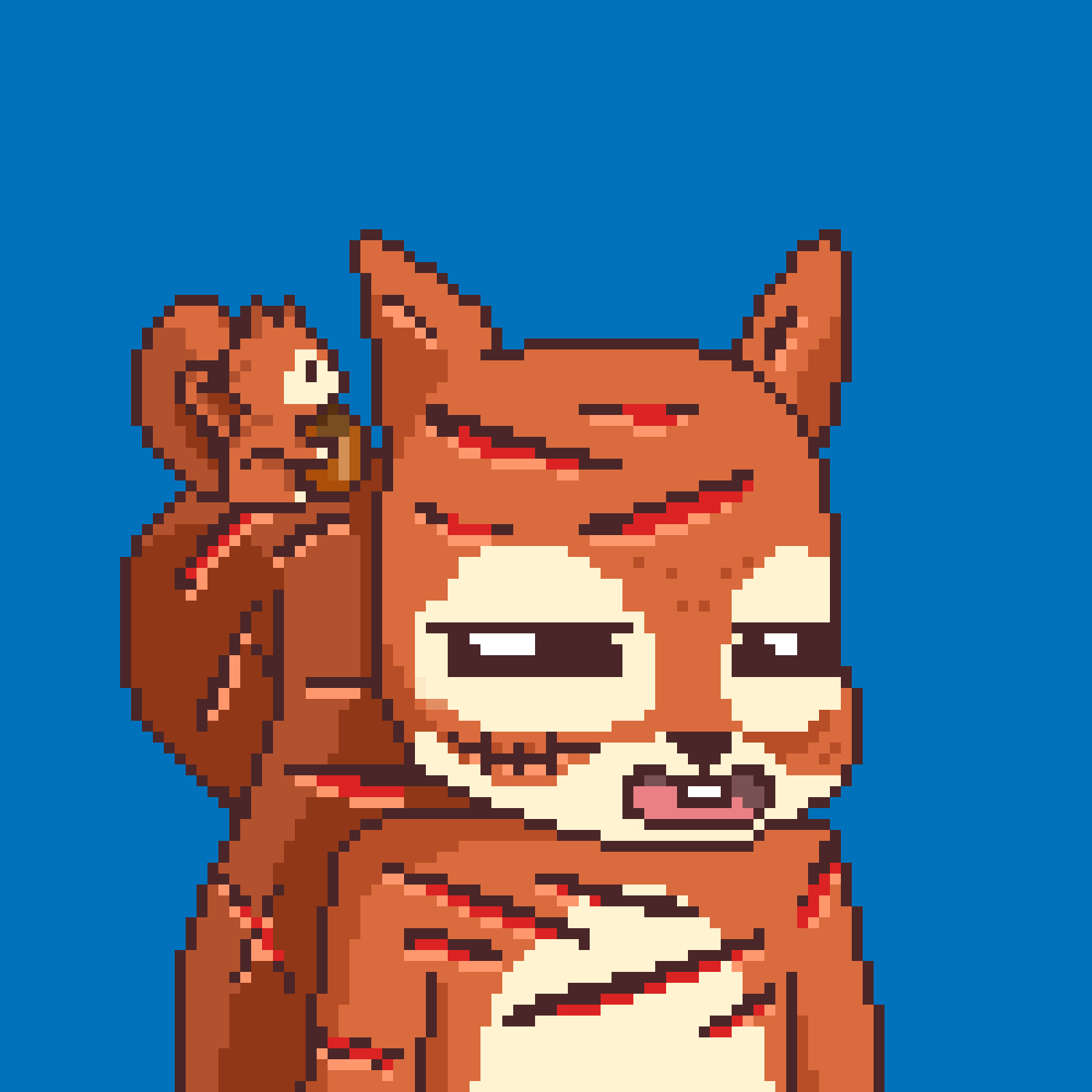 Pixel Squirrels #6656 NFT on Algorand