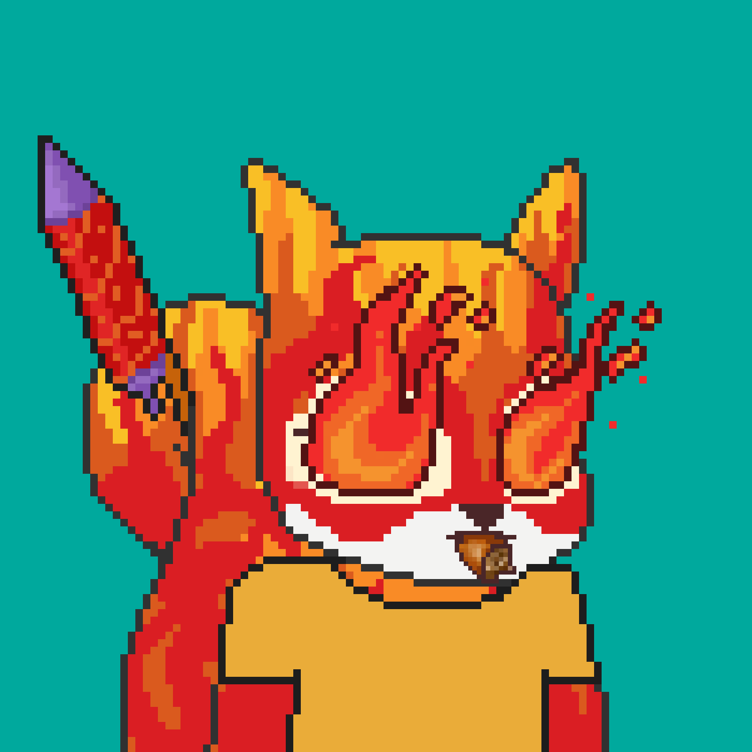 Pixel Squirrels #6659 NFT on Algorand