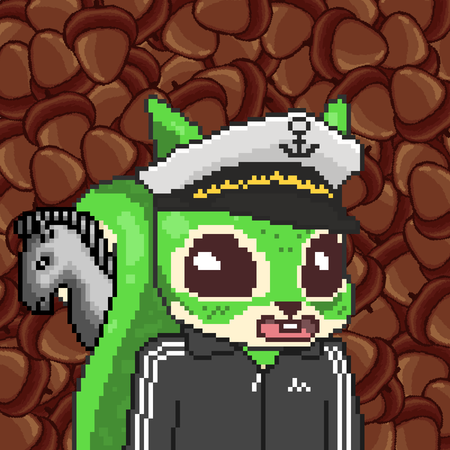 Pixel Squirrels #6661 NFT on Algorand