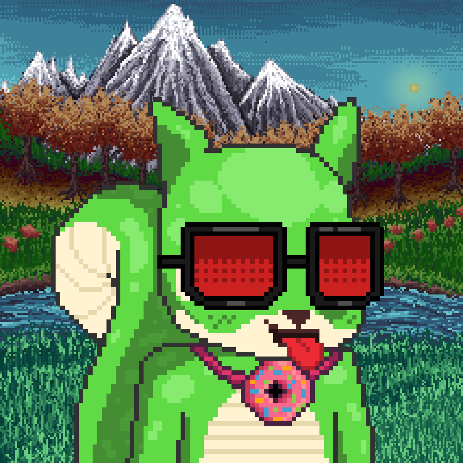 Pixel Squirrels #6666 NFT on Algorand