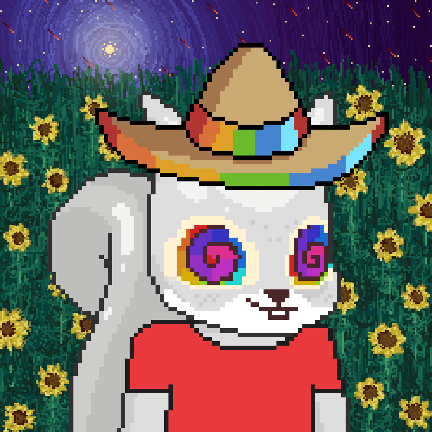 Pixel Squirrels #6676 NFT on Algorand