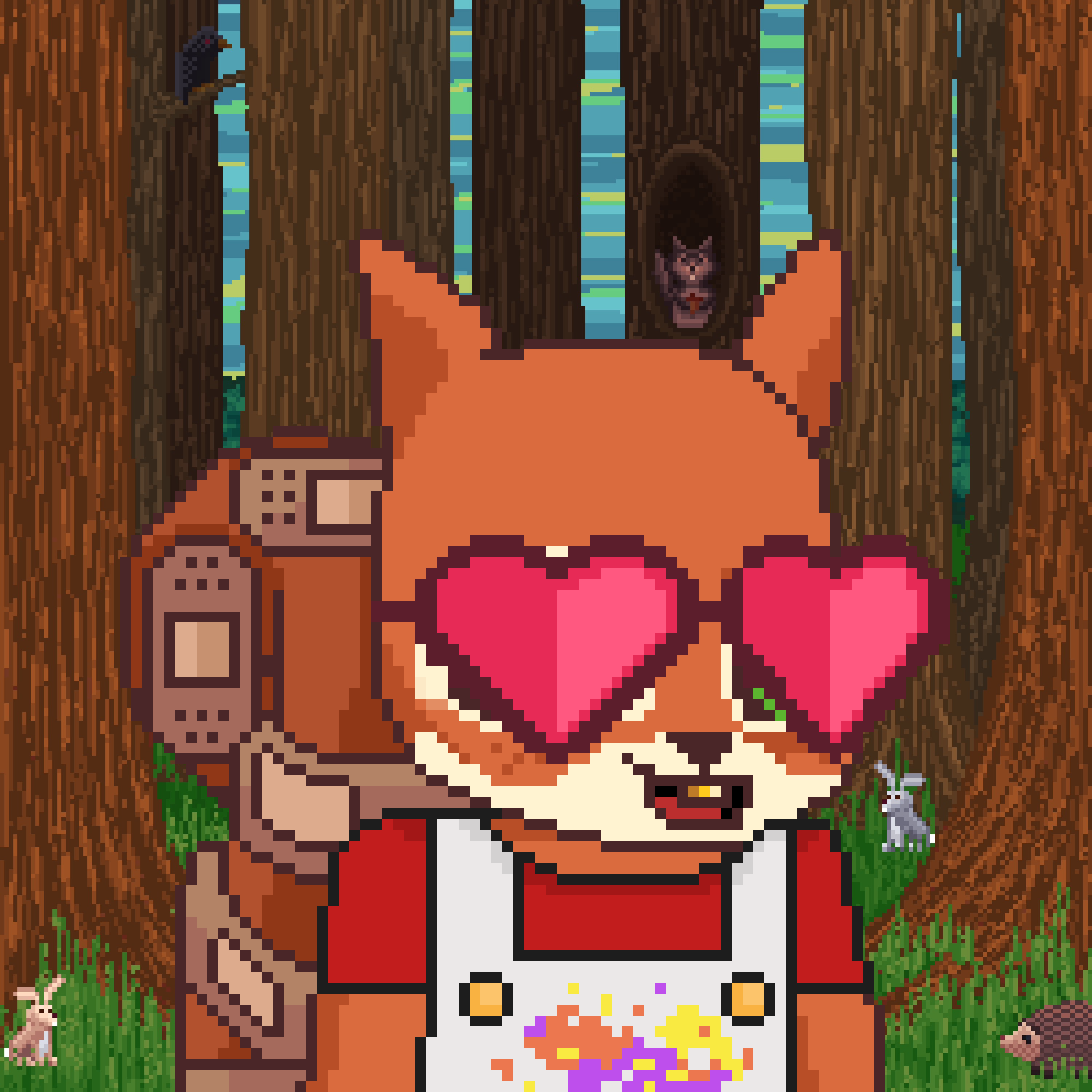 Pixel Squirrels #6704 NFT on Algorand