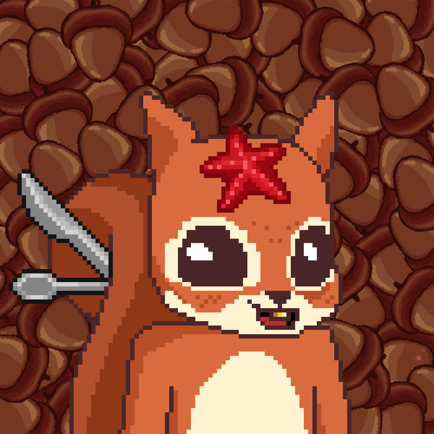 Pixel Squirrels #6706 NFT on Algorand