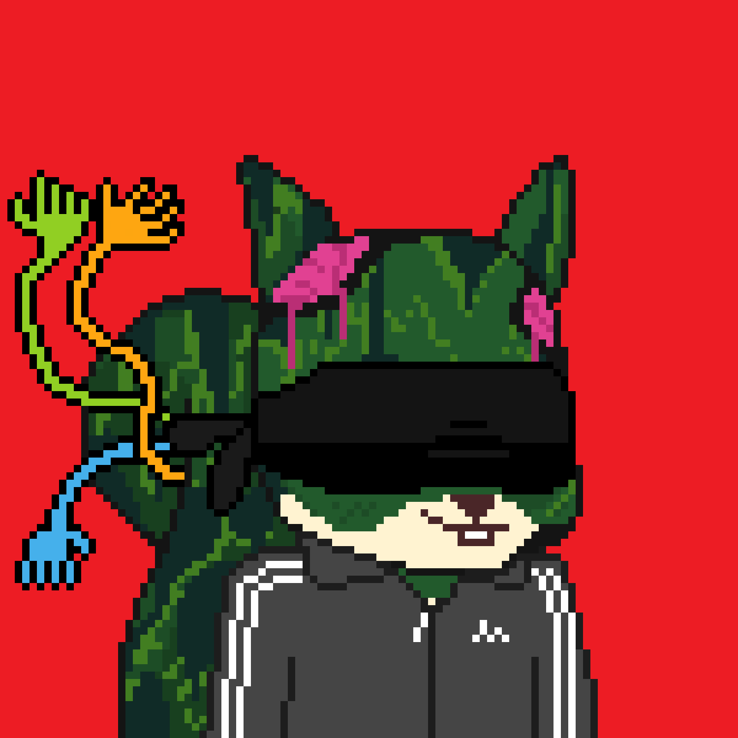 Pixel Squirrels #6717 NFT on Algorand