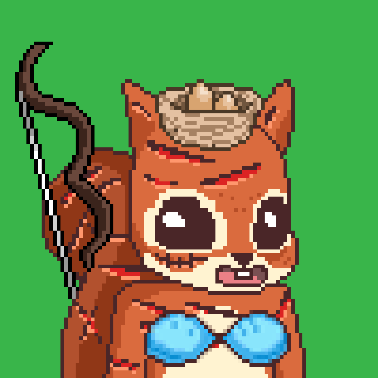 Pixel Squirrels #6718 NFT on Algorand