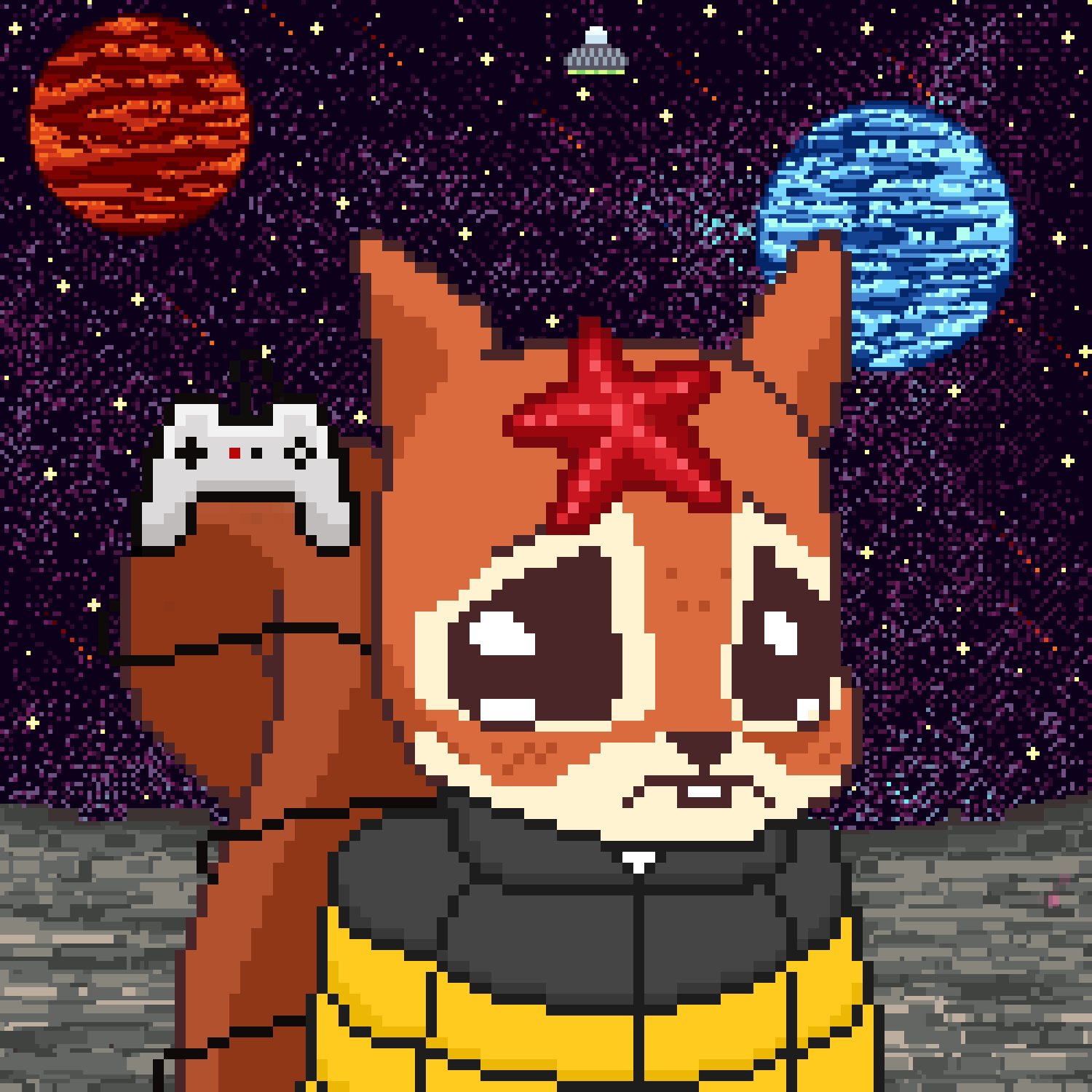 Pixel Squirrels #6722 NFT on Algorand