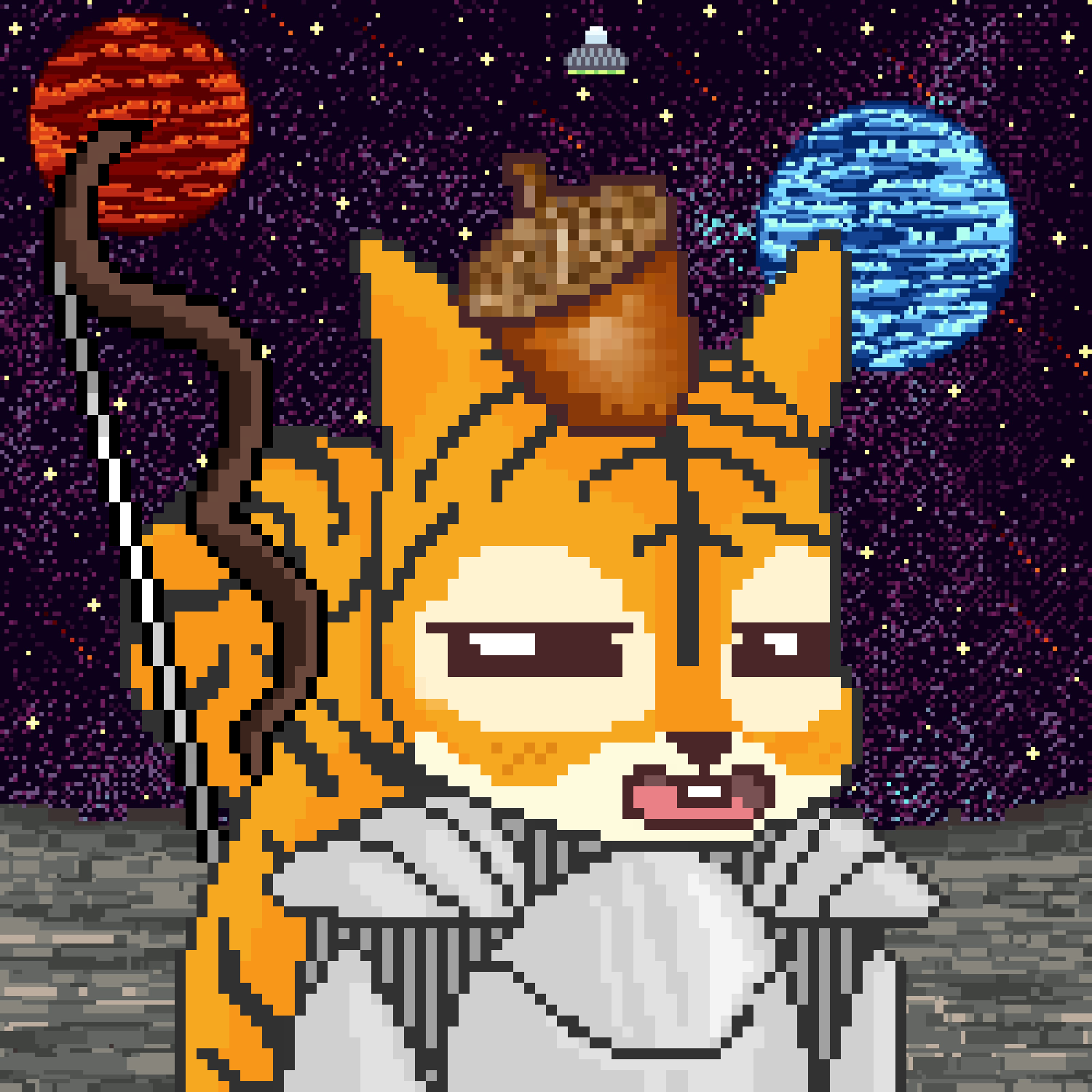 Pixel Squirrels #6743 NFT on Algorand