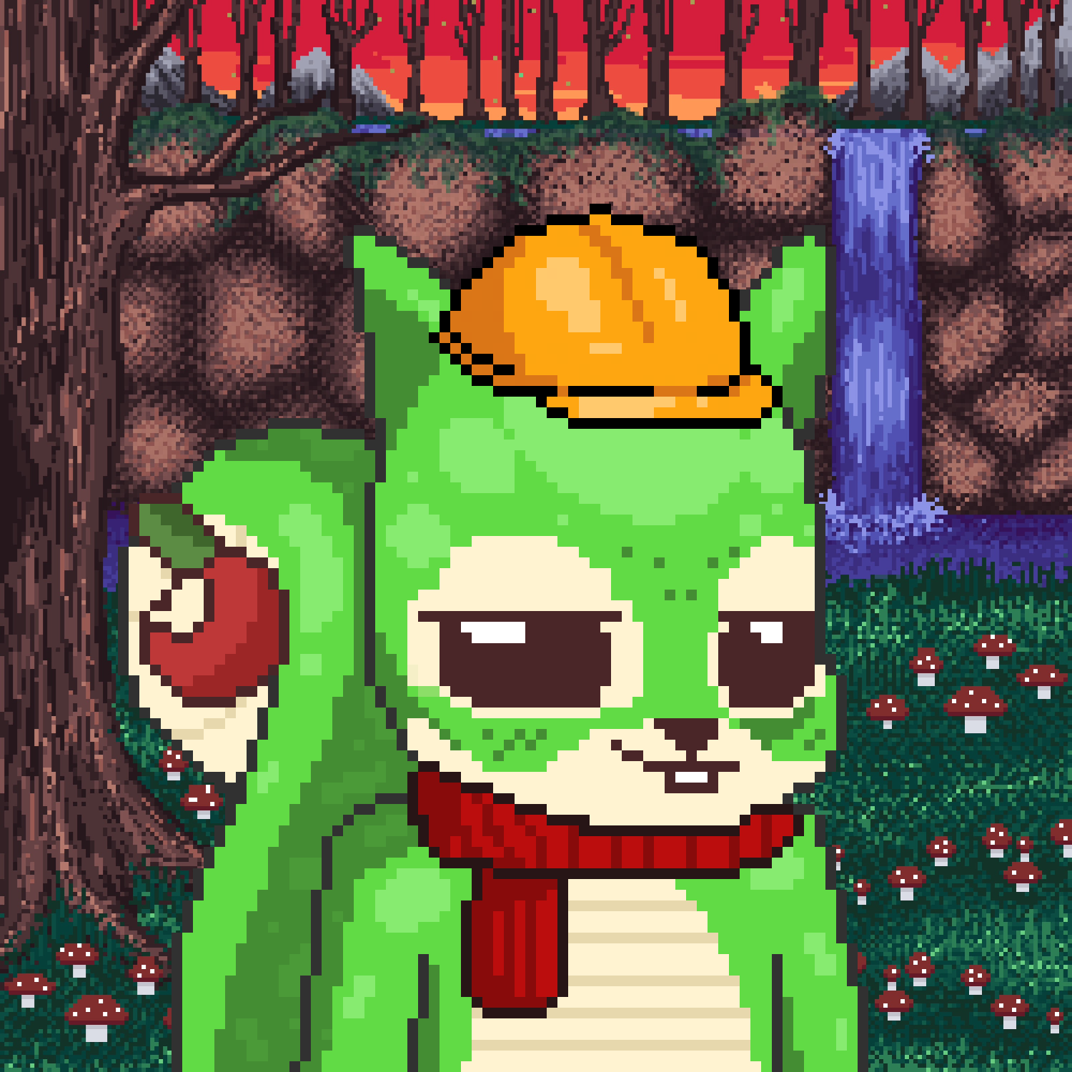 Pixel Squirrels #6751 NFT on Algorand