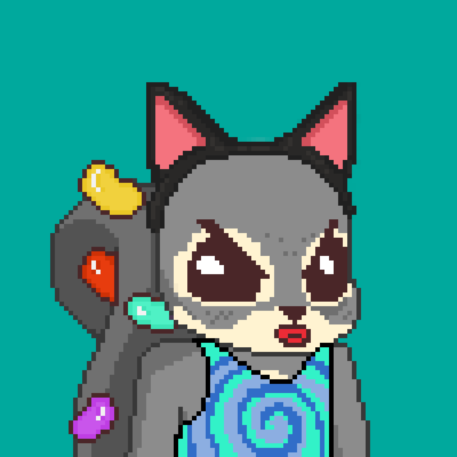 Pixel Squirrels #6752 NFT on Algorand