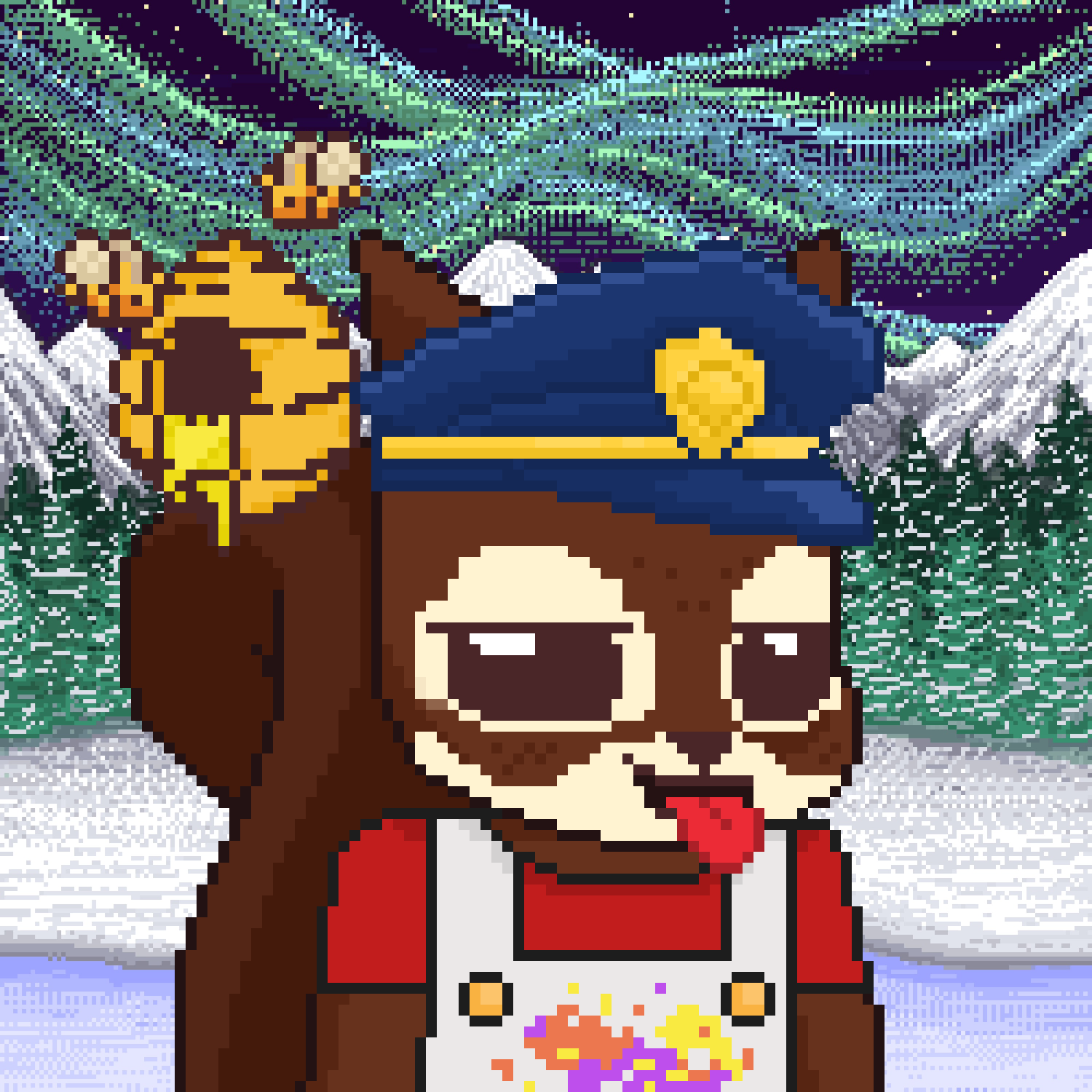 Pixel Squirrels #6756 NFT on Algorand