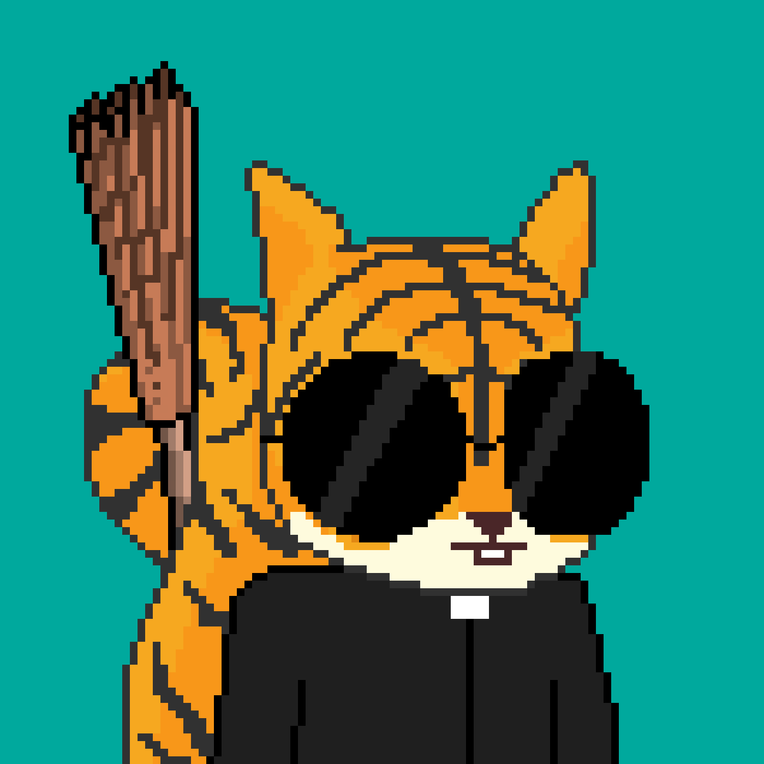 Pixel Squirrels #6757 NFT on Algorand