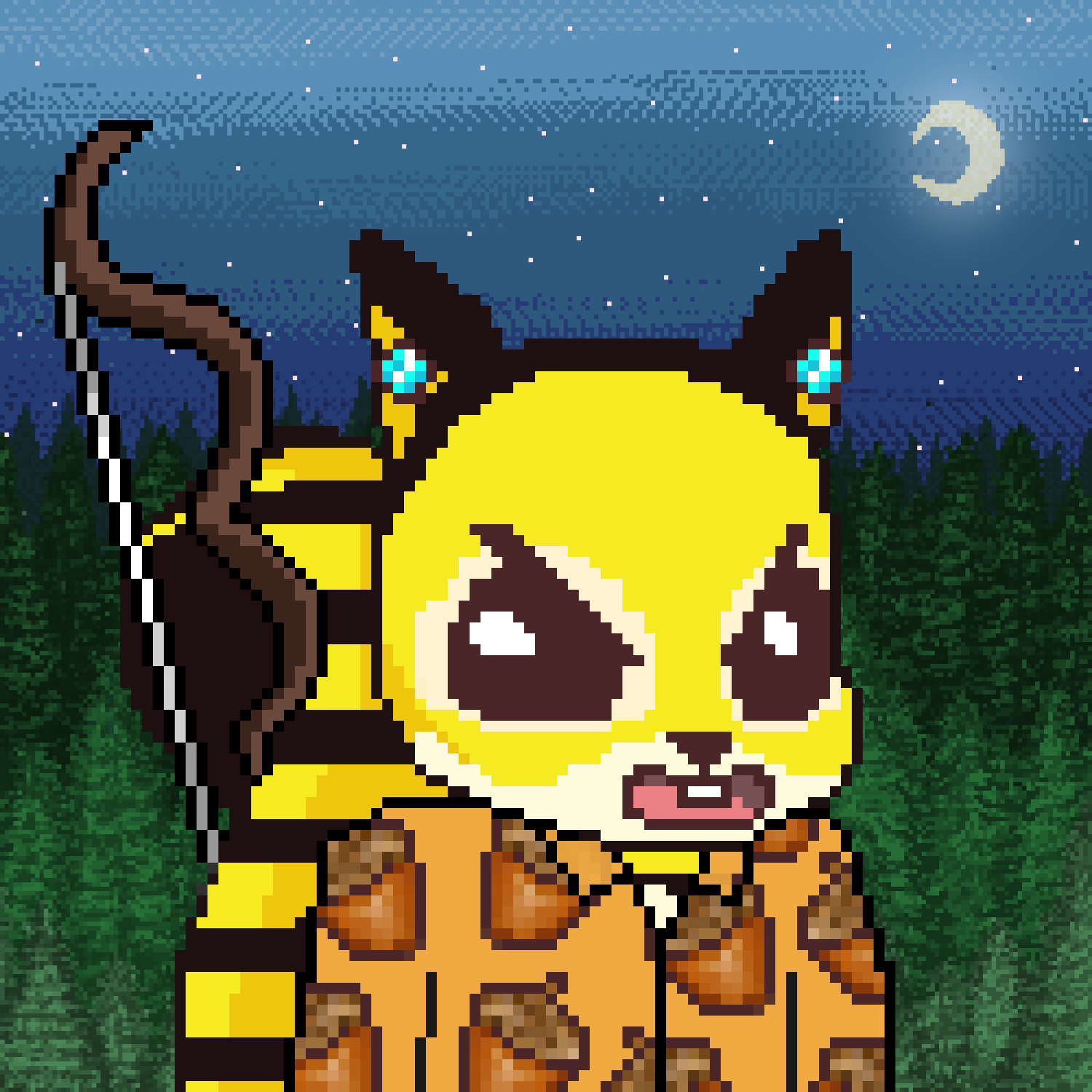 Pixel Squirrels #6791 NFT on Algorand