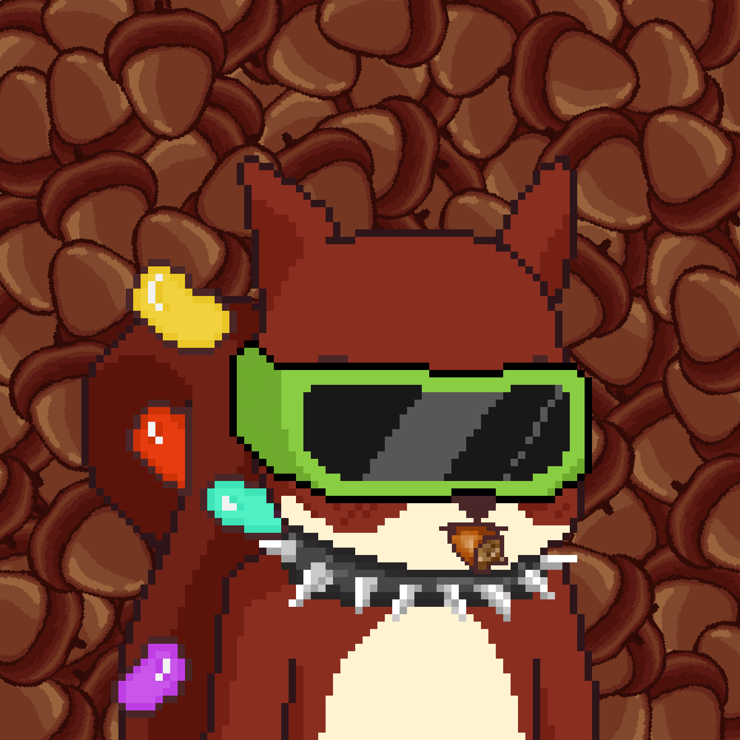 Pixel Squirrels #6794 NFT on Algorand