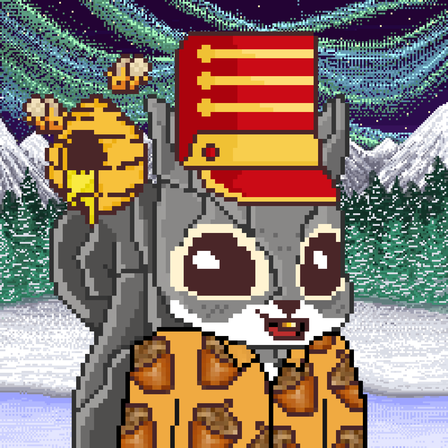 Pixel Squirrels #6806 NFT on Algorand