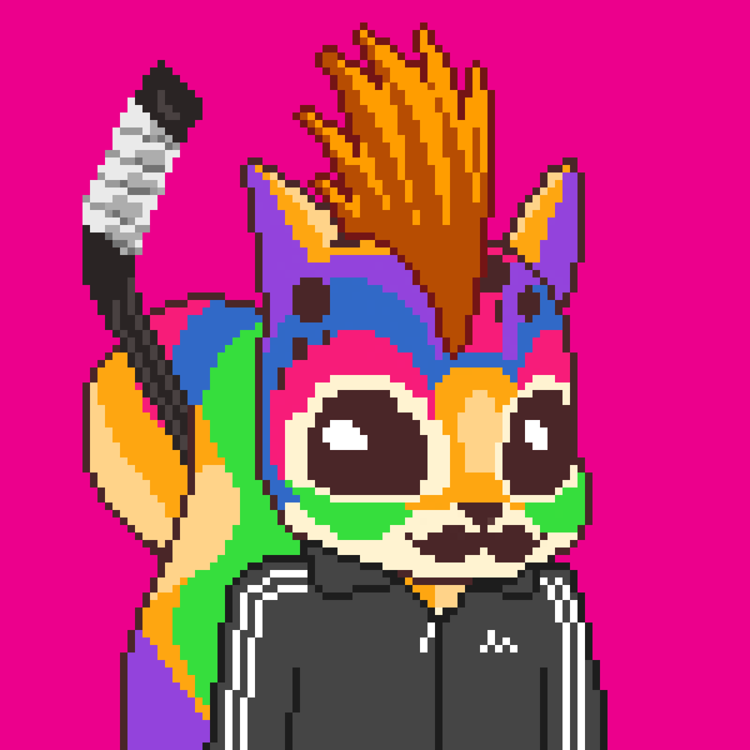 Pixel Squirrels #6810 NFT on Algorand