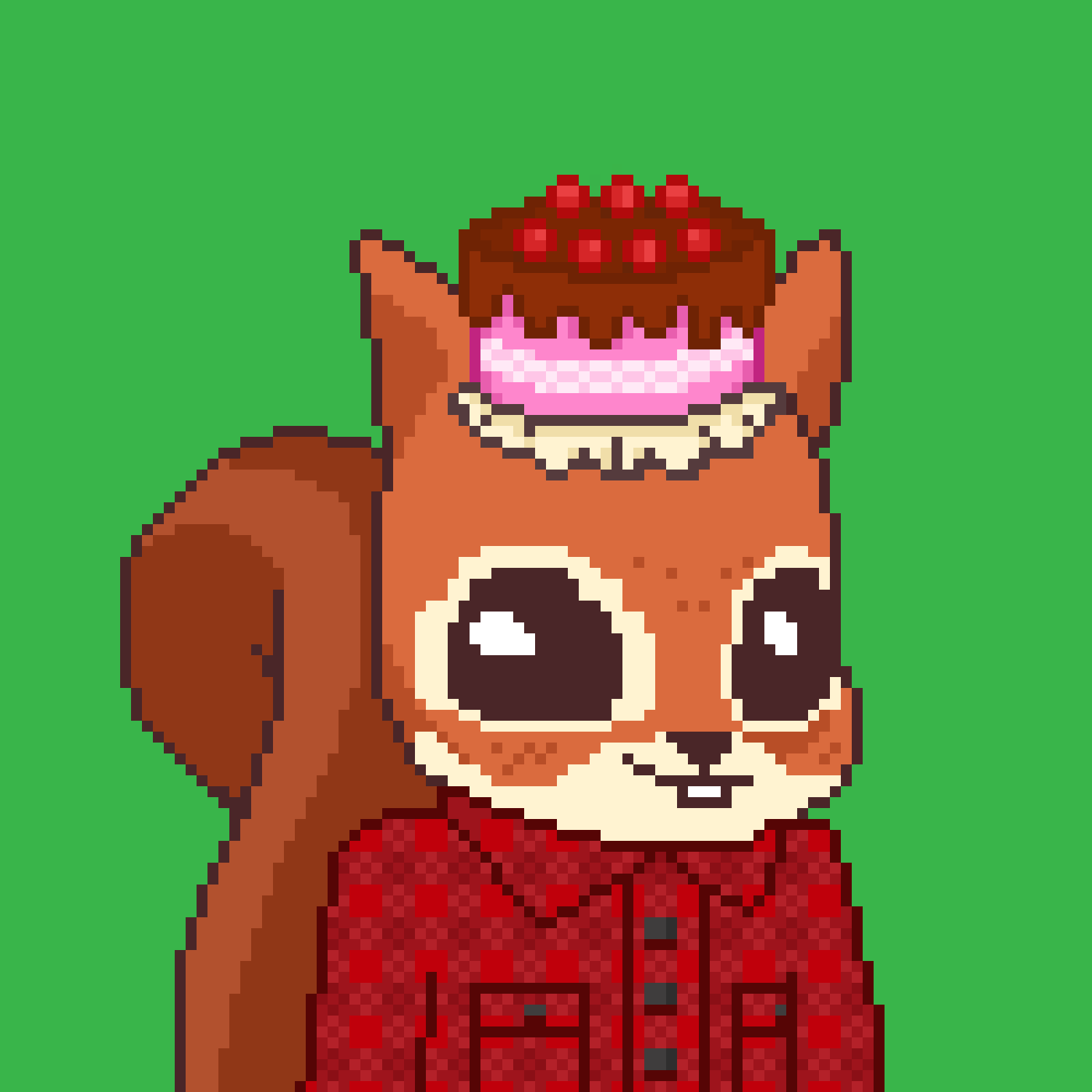 Pixel Squirrels #6824 NFT on Algorand