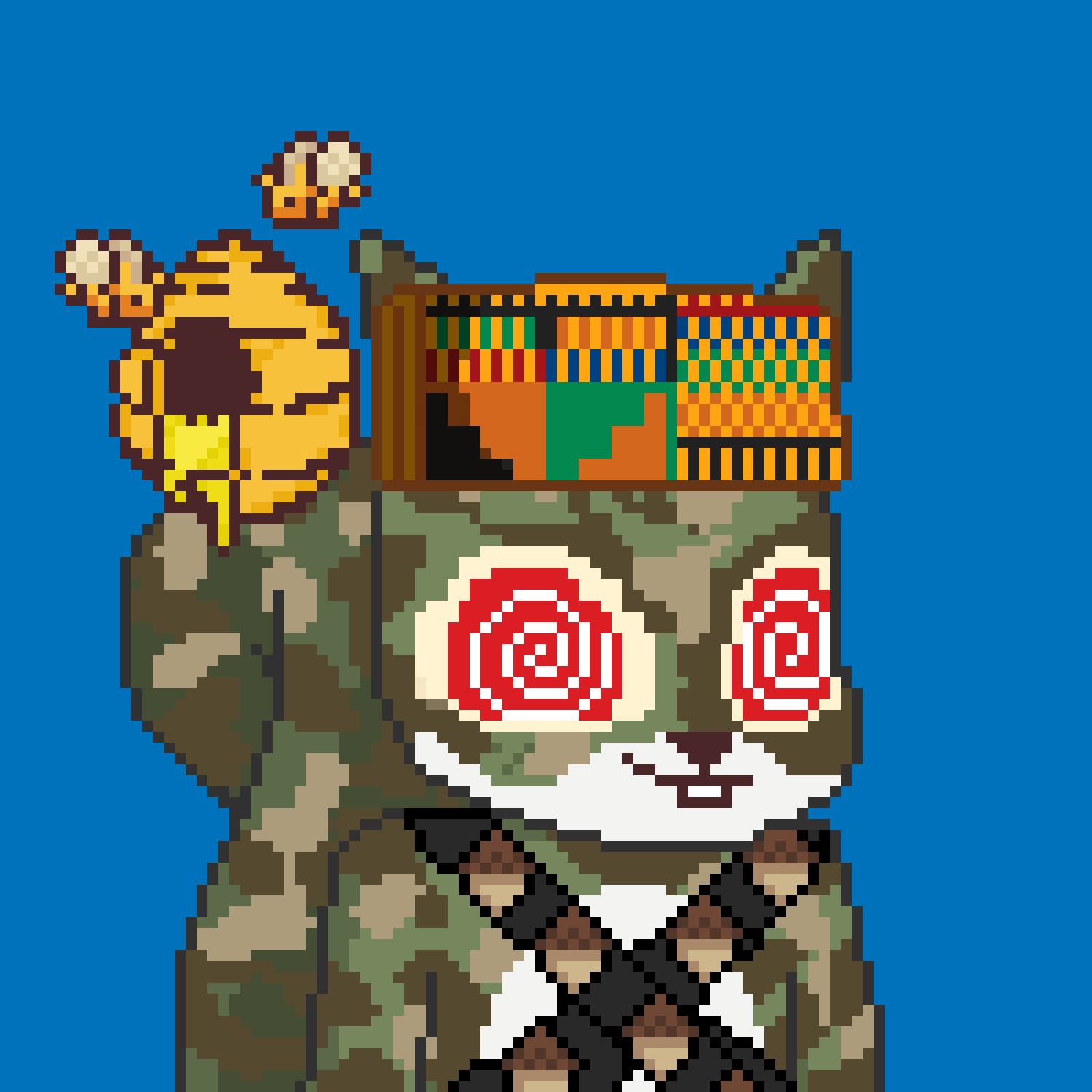 Pixel Squirrels #6825 NFT on Algorand
