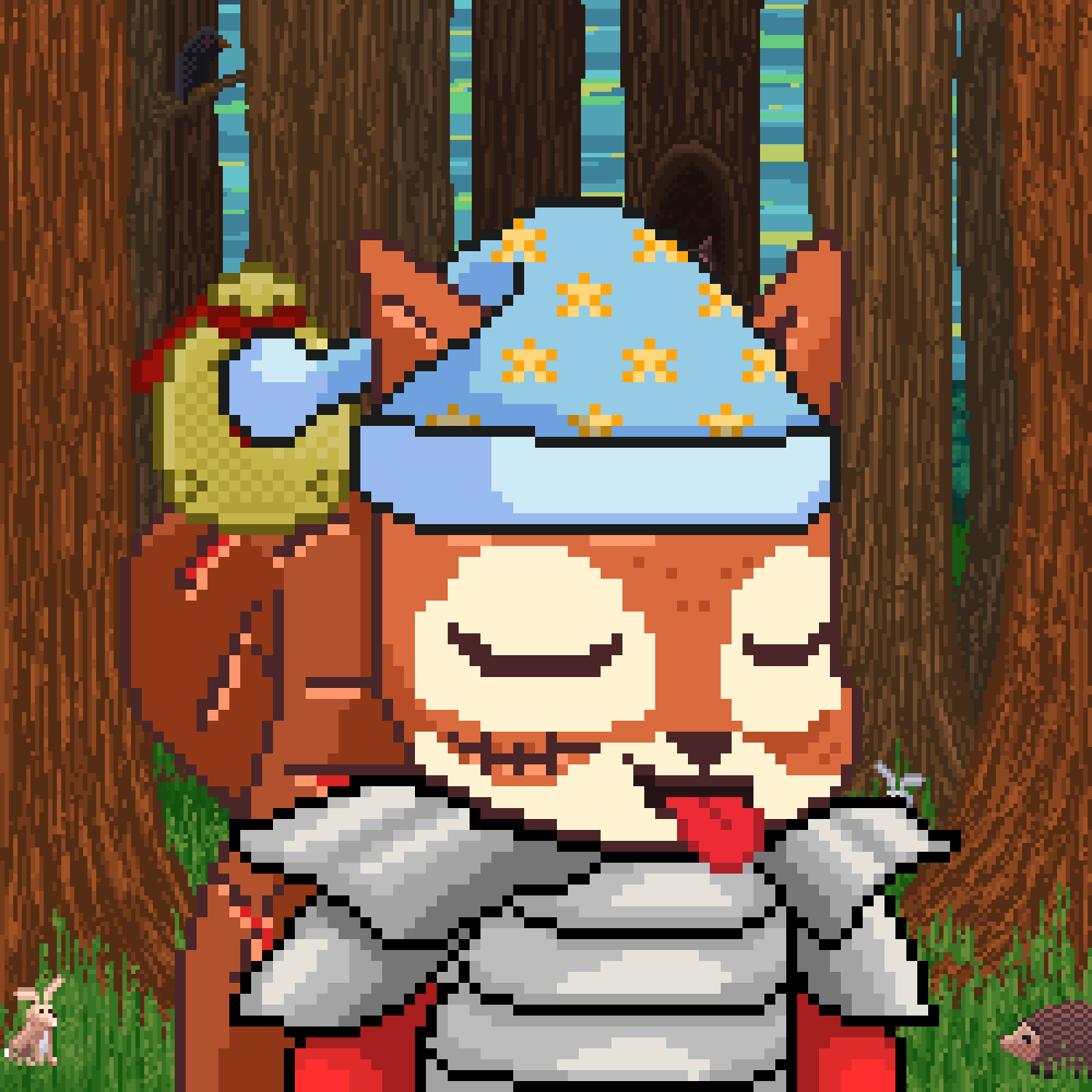 Pixel Squirrels #6834 NFT on Algorand