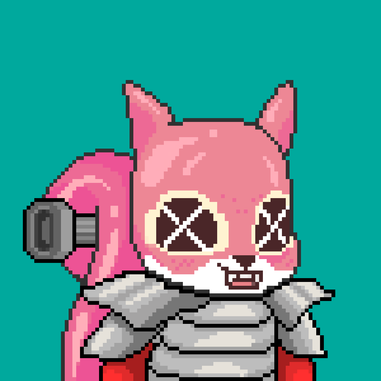 Pixel Squirrels #684 NFT on Algorand