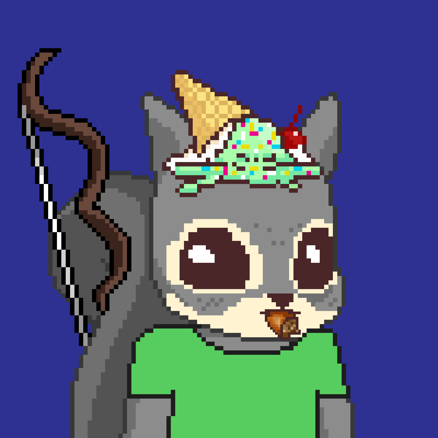 Pixel Squirrels #6851 NFT on Algorand