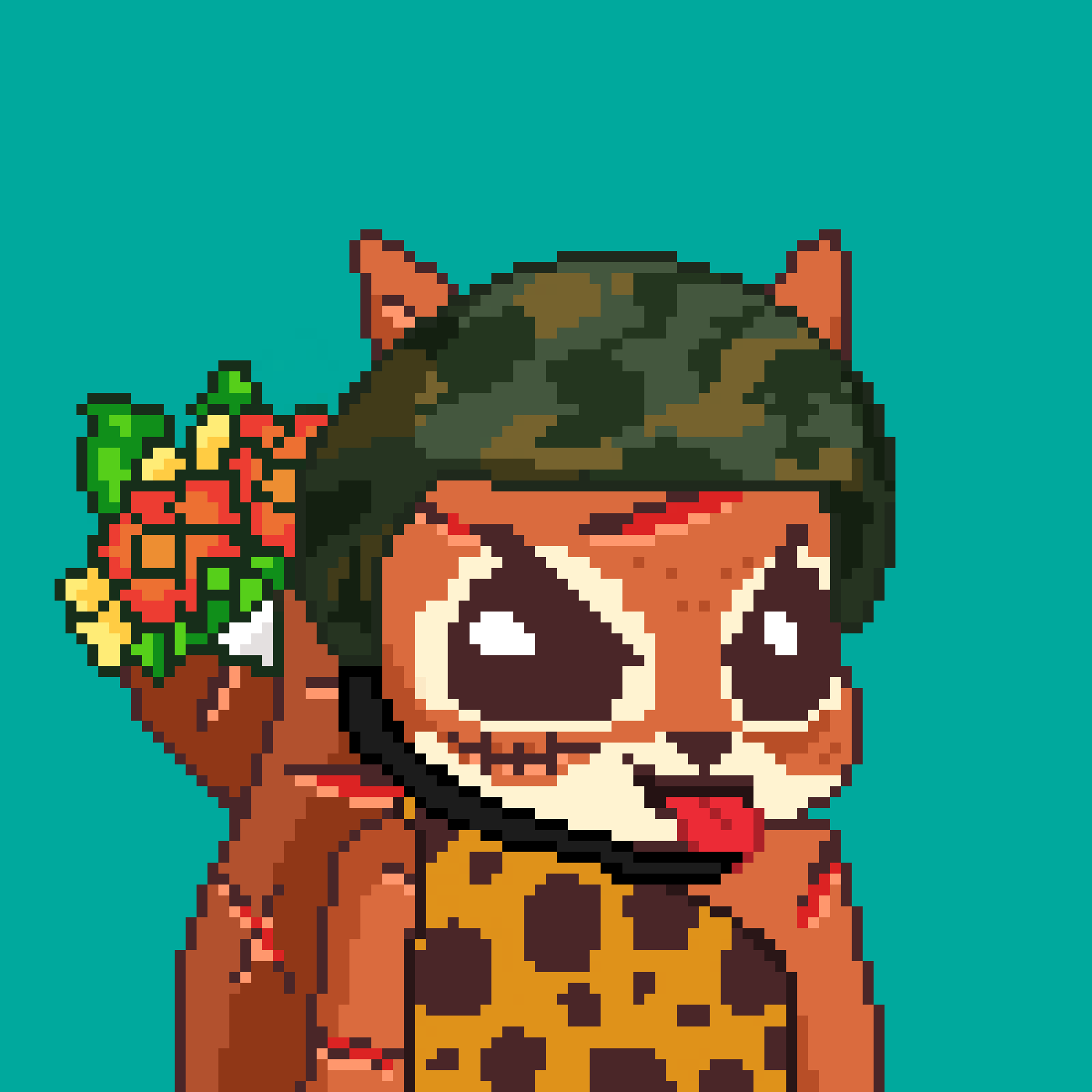 Pixel Squirrels #6857 NFT on Algorand