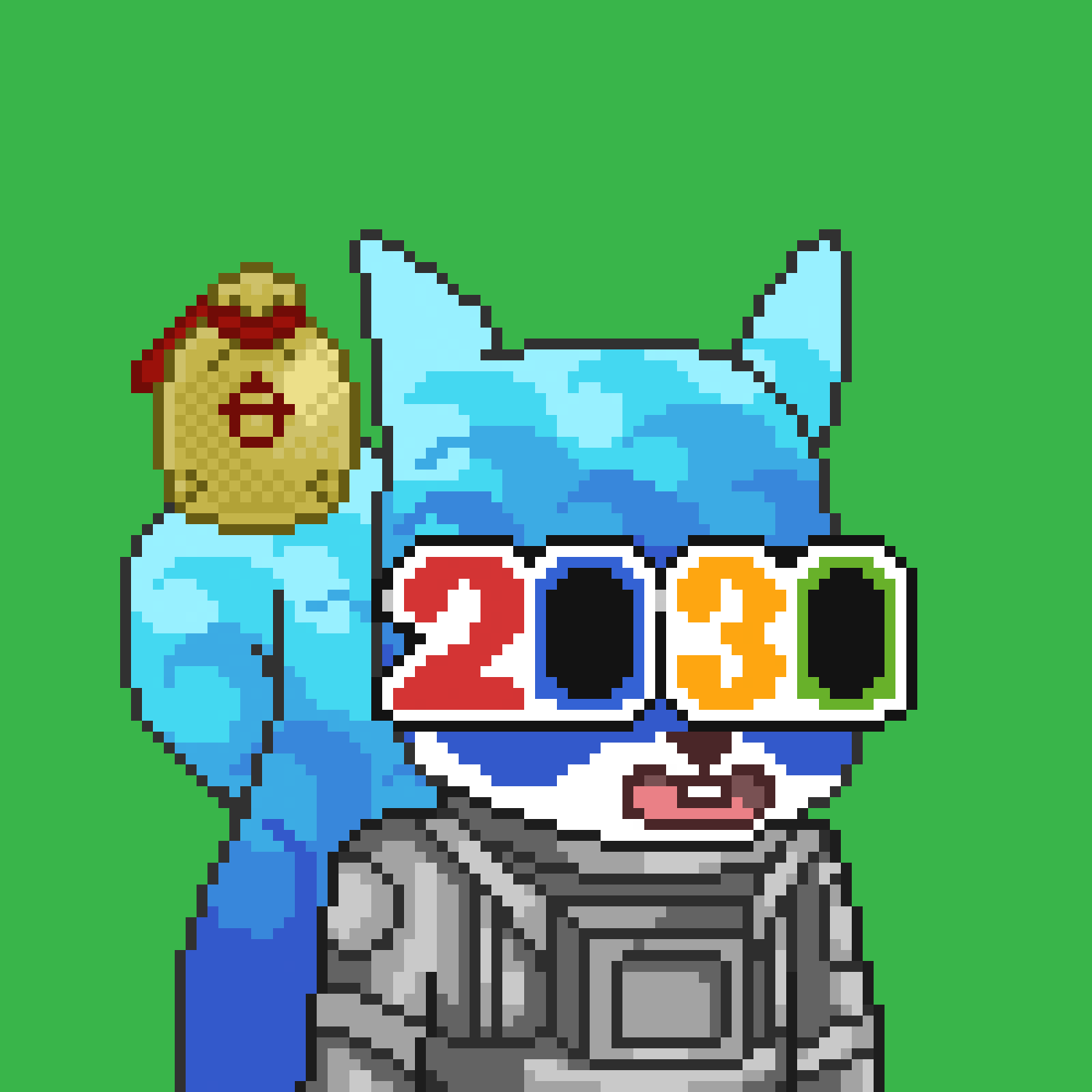 Pixel Squirrels #6860 NFT on Algorand