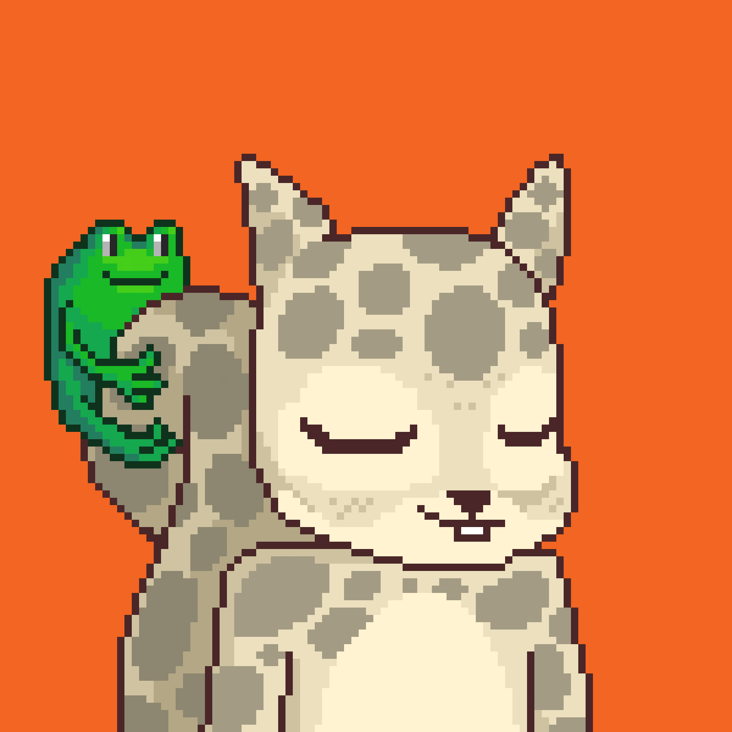 Pixel Squirrels #6870 NFT on Algorand