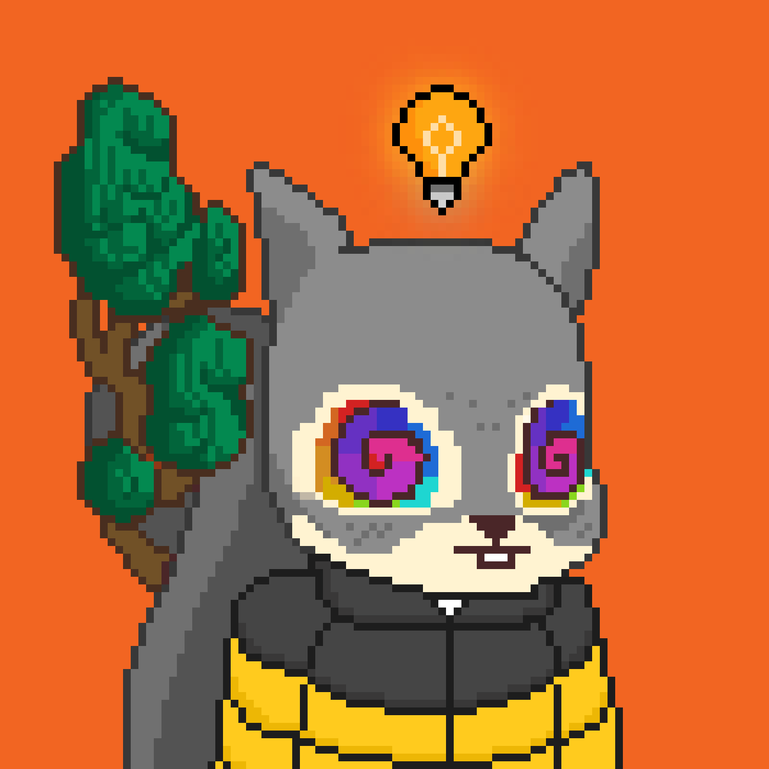 Pixel Squirrels #6871 NFT on Algorand