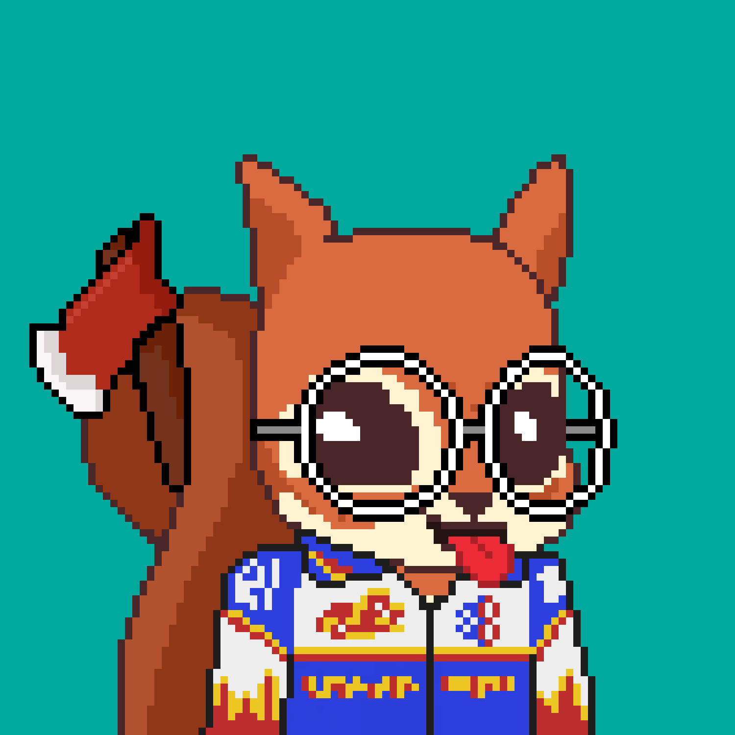 Pixel Squirrels #6874 NFT on Algorand