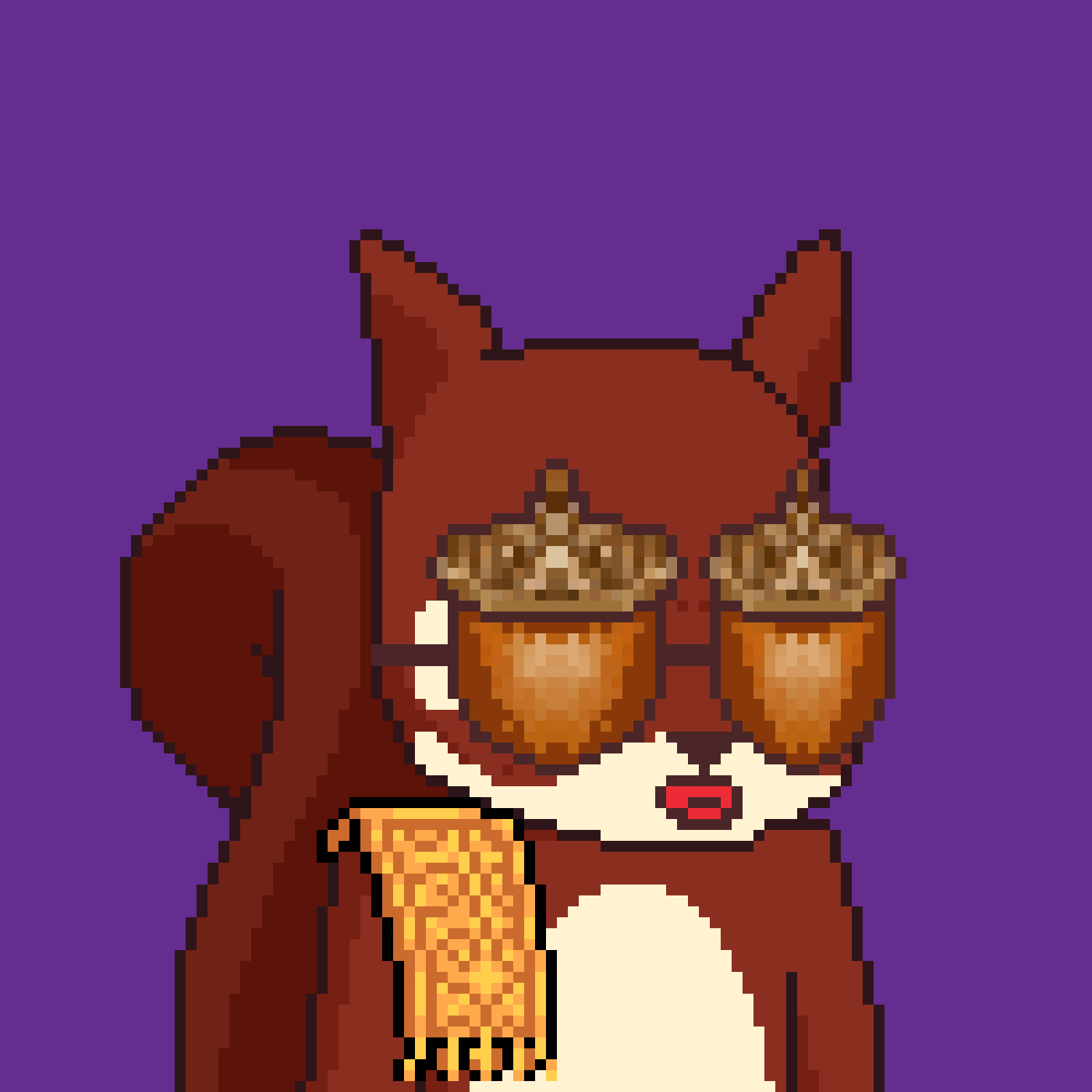 Pixel Squirrels #688 NFT on Algorand