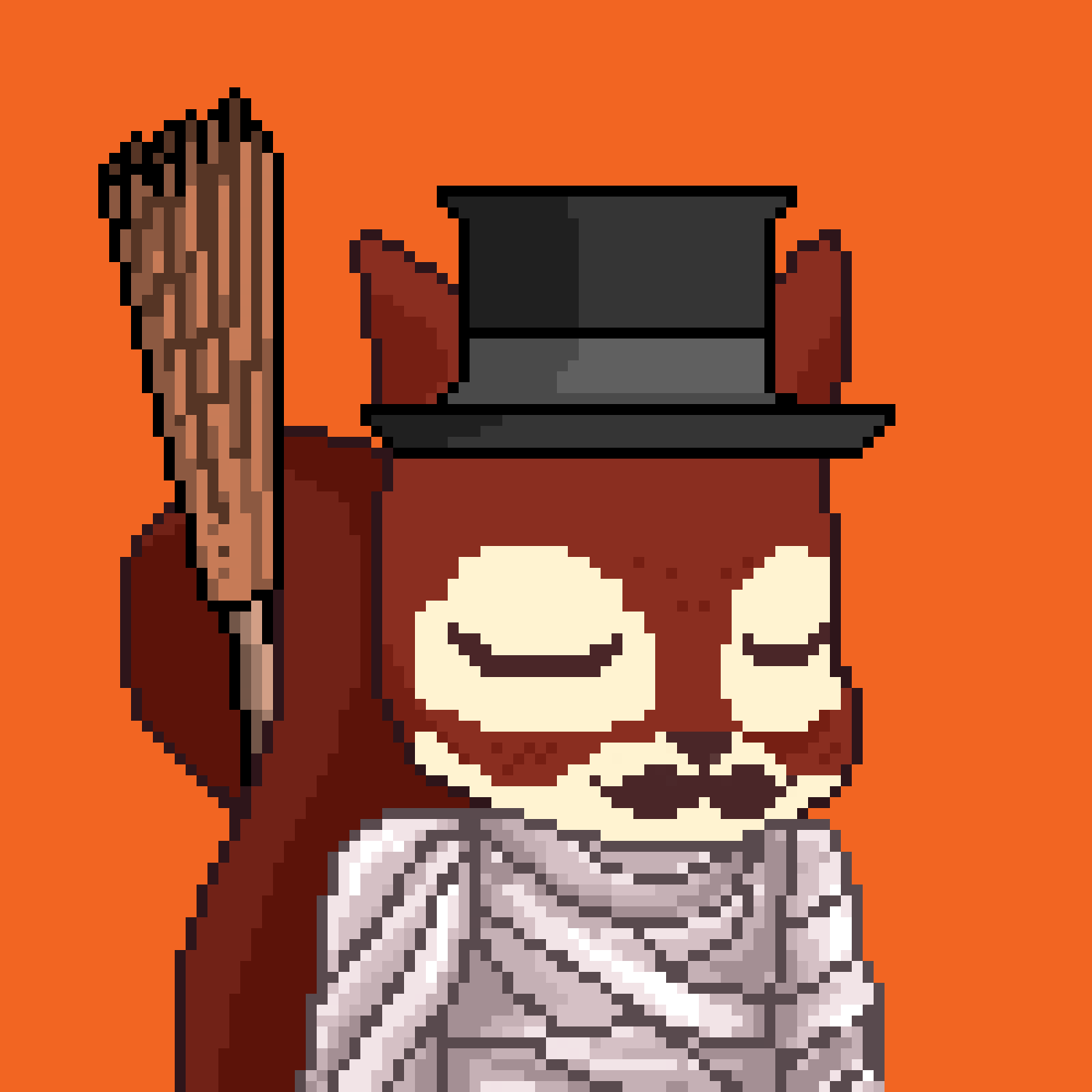 Pixel Squirrels #689 NFT on Algorand