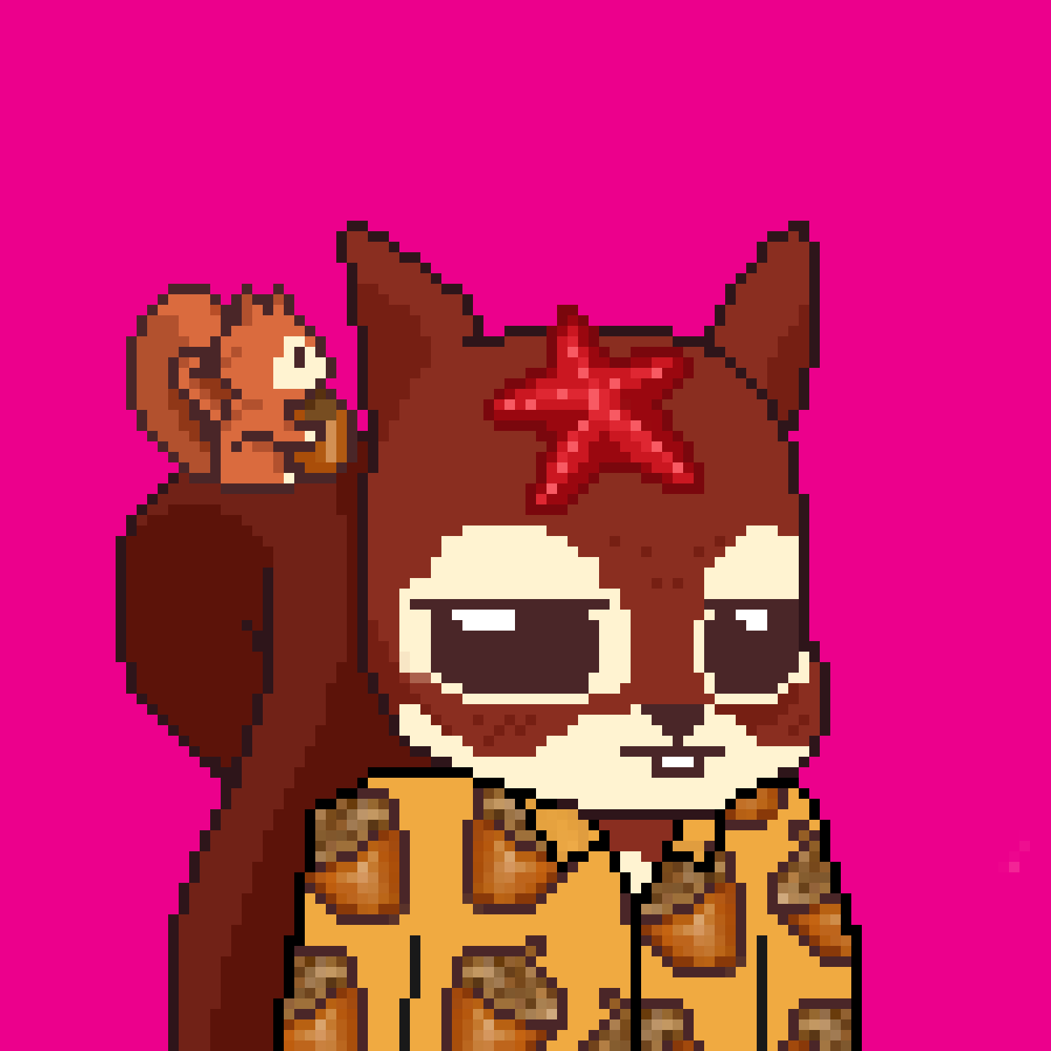 Pixel Squirrels #6897 NFT on Algorand