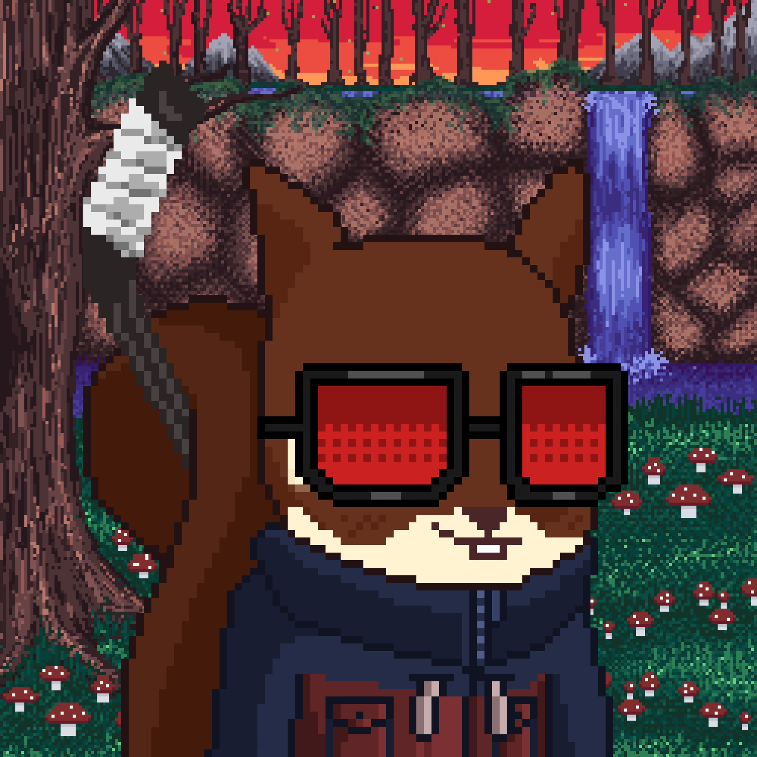 Pixel Squirrels #6904 NFT on Algorand