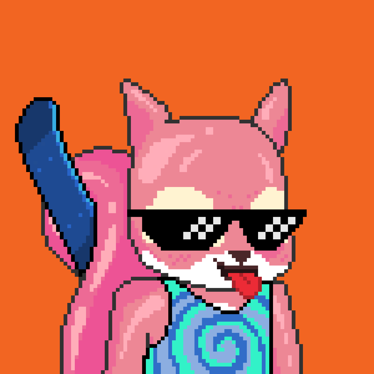 Pixel Squirrels #6908 NFT on Algorand