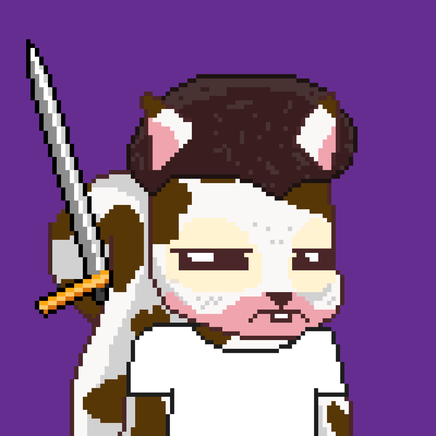 Pixel Squirrels #6909 NFT on Algorand