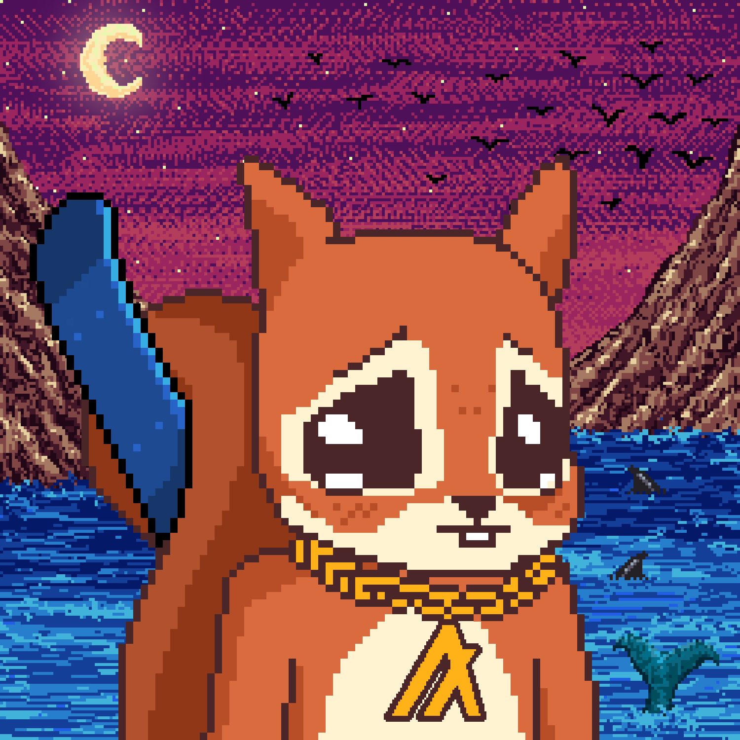 Pixel Squirrels #6912 NFT on Algorand