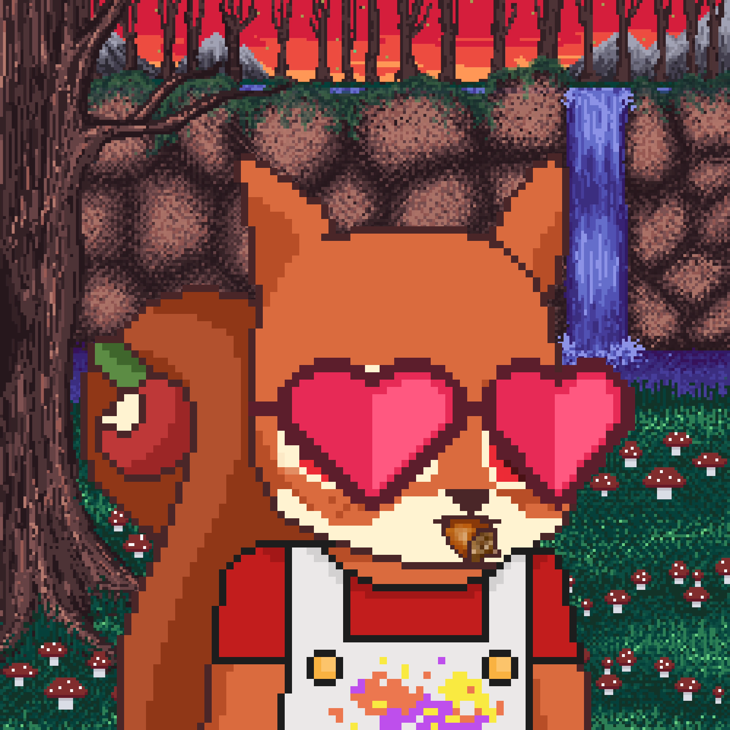 Pixel Squirrels #6913 NFT on Algorand