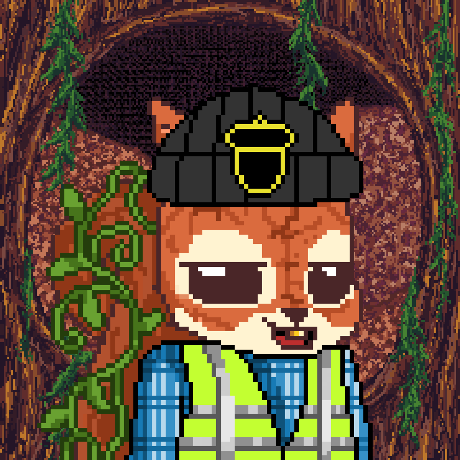 Pixel Squirrels #6932 NFT on Algorand