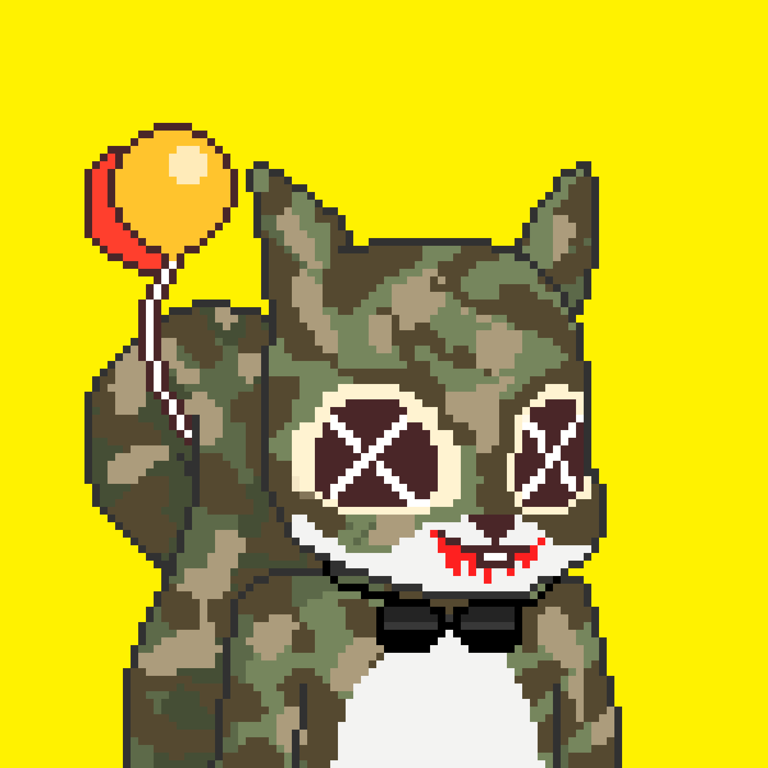 Pixel Squirrels #6936 NFT on Algorand